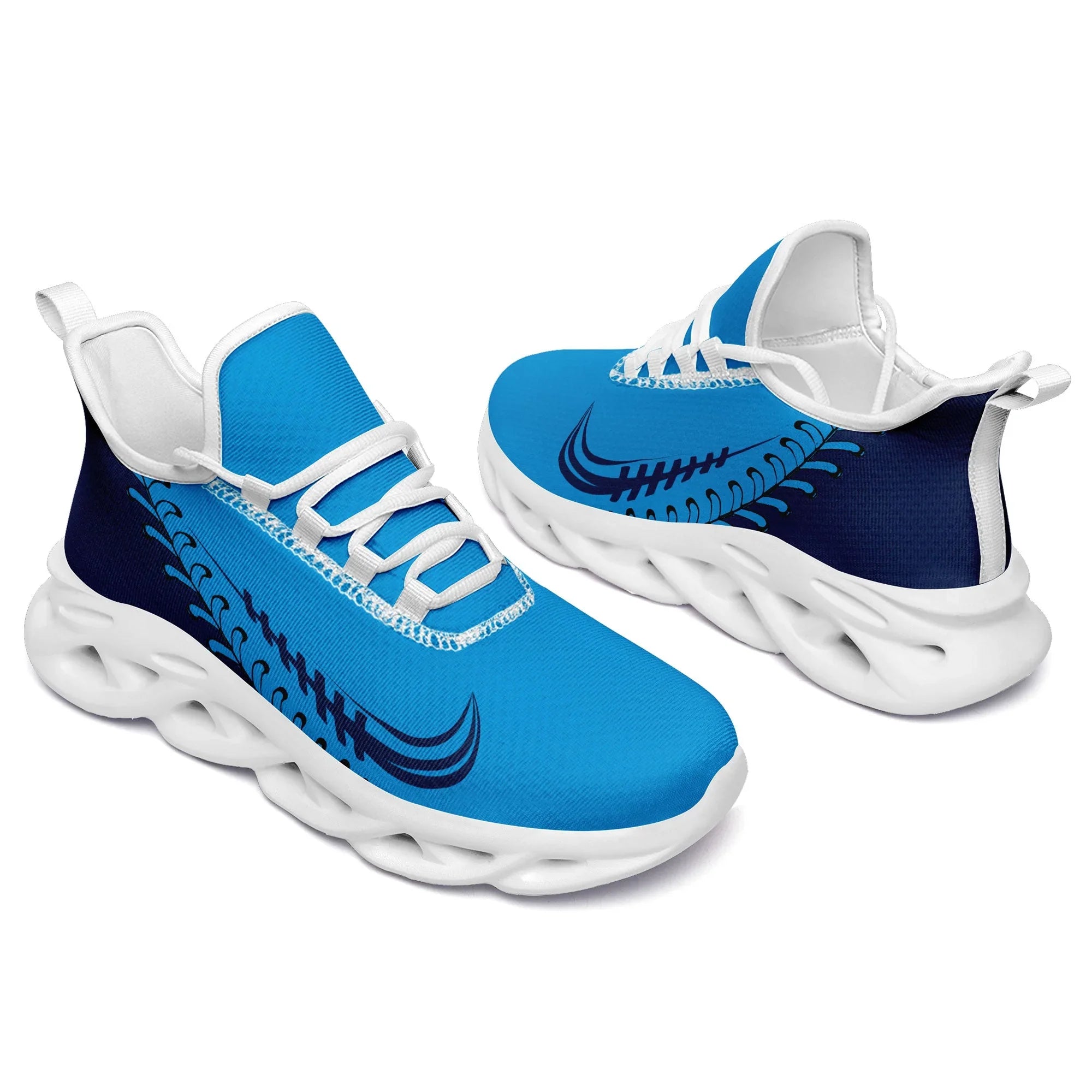 Custom Blue Jersey MaxSoul Shoes and Hat Combo Offer Personalized ZH-bd0b00e0-cc - Coolcustomize