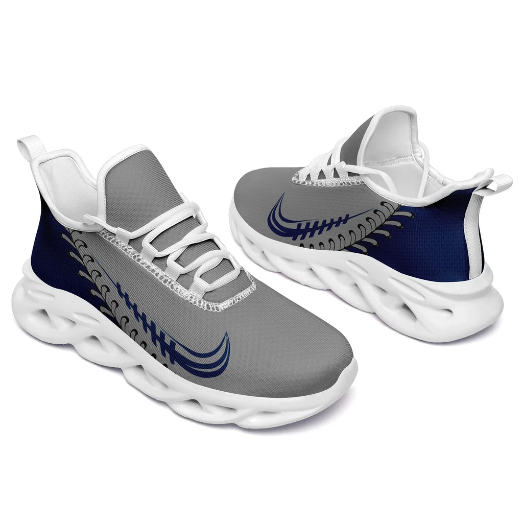 Custom Grey Jersey MaxSoul Shoes and Hat Combo Offer Personalized ZH-bd0b00e0-ac - Coolcustomize