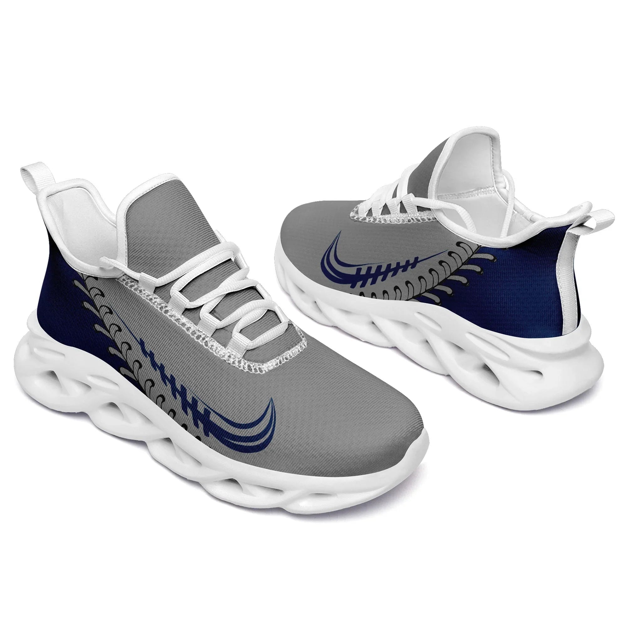 Custom Grey Jersey MaxSoul Shoes and Hat Combo Offer Personalized ZH-bd0b00e0-ac - Coolcustomize