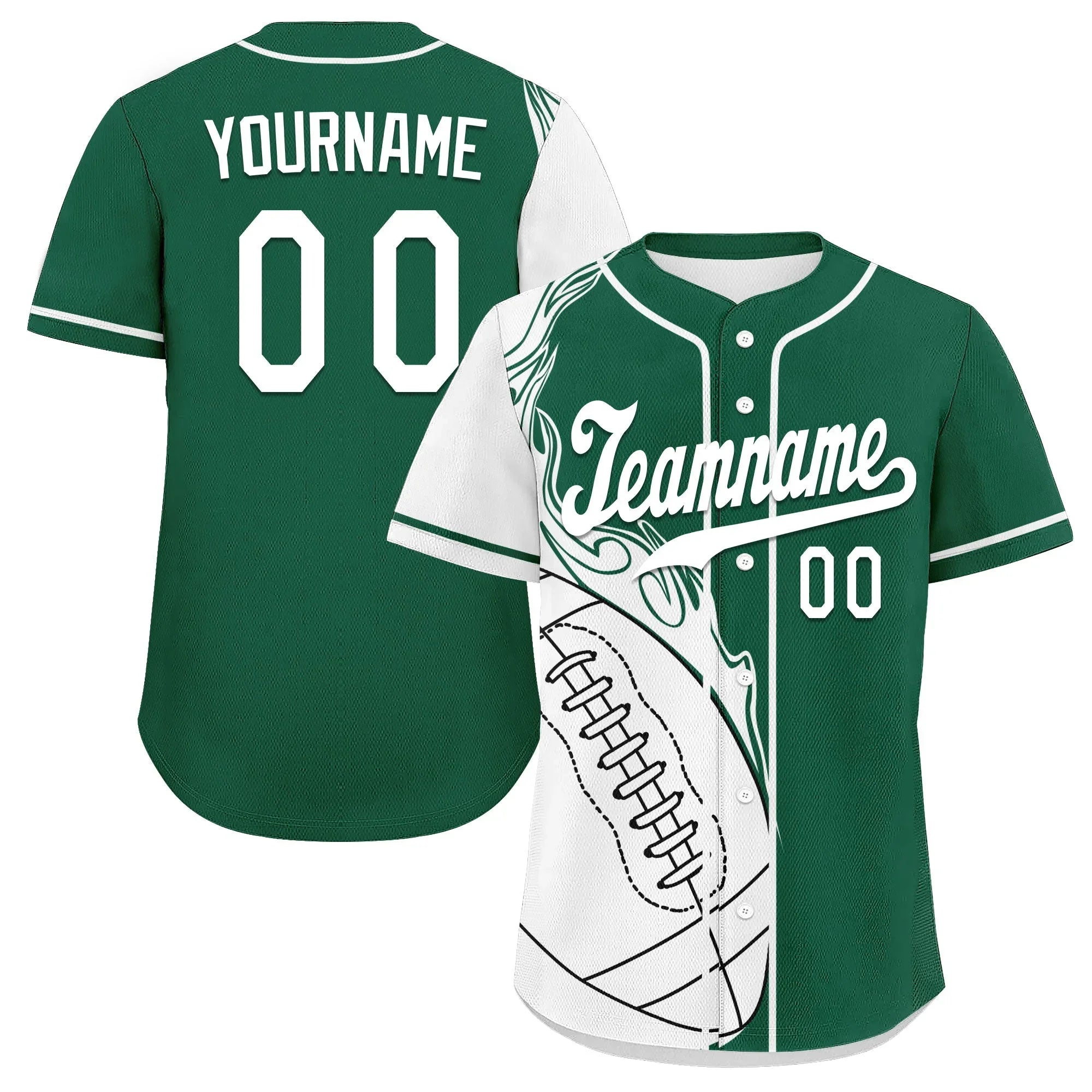 Custom Green White Jersey and TN Shoes Combo Offer Personalized ZH-D0200101-20 - Coolcustomize