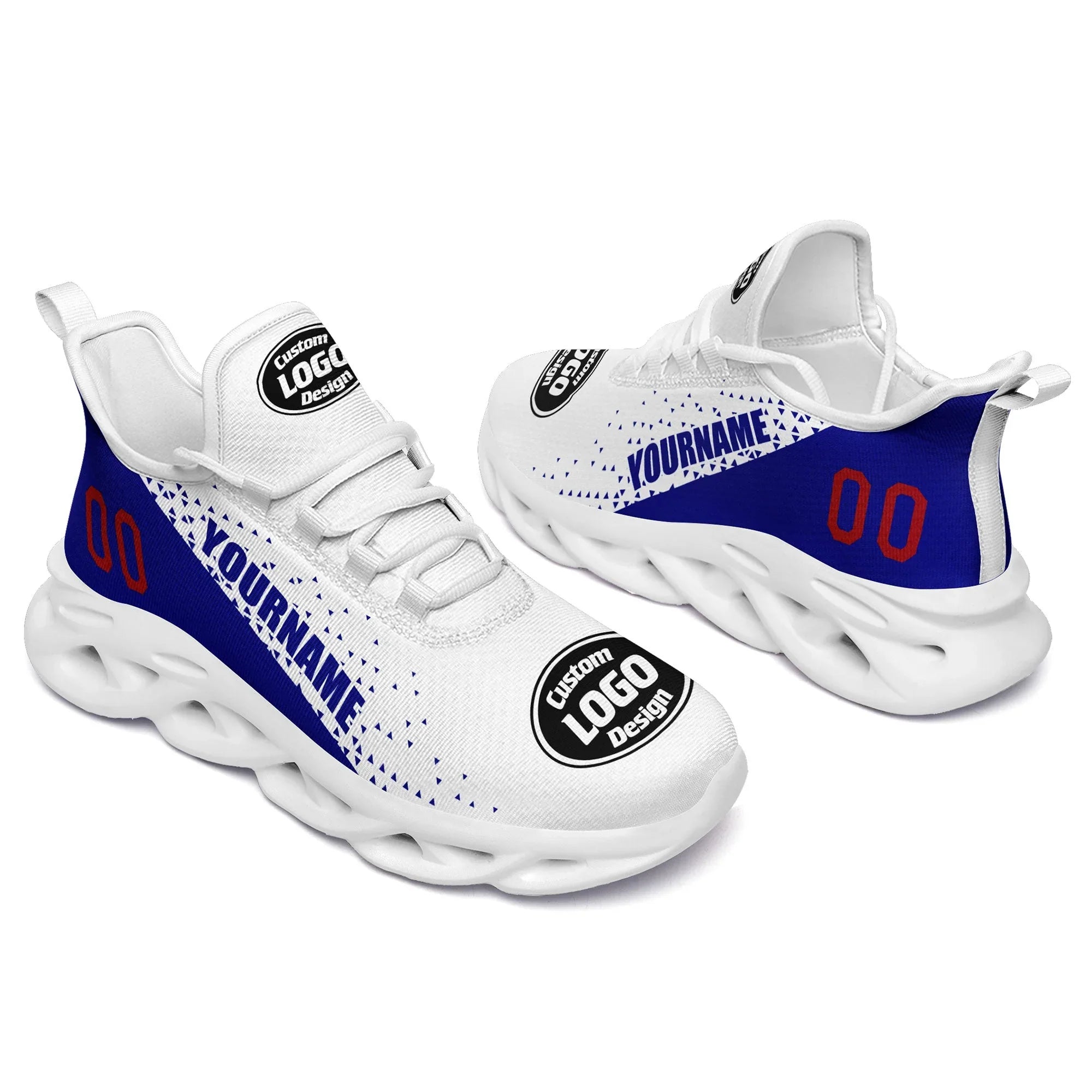 Custom Blue Jersey MaxSoul Shoes and Hat Combo Offer Personalized ZH-D0b008d-a - Coolcustomize