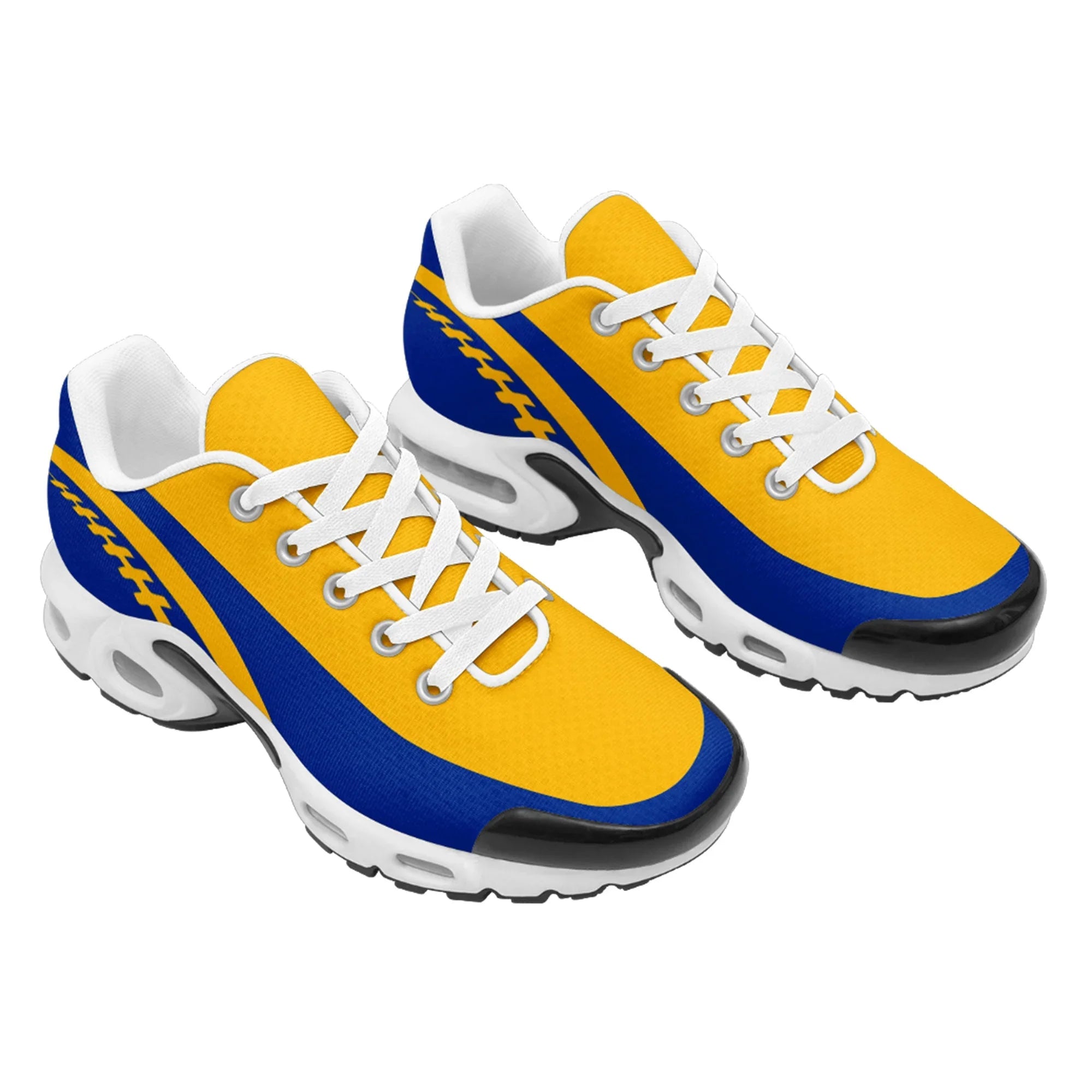 Custom Blue Yellow Jersey and TN Shoes Combo Offer Personalized ZH-D0200101-15 - Coolcustomize