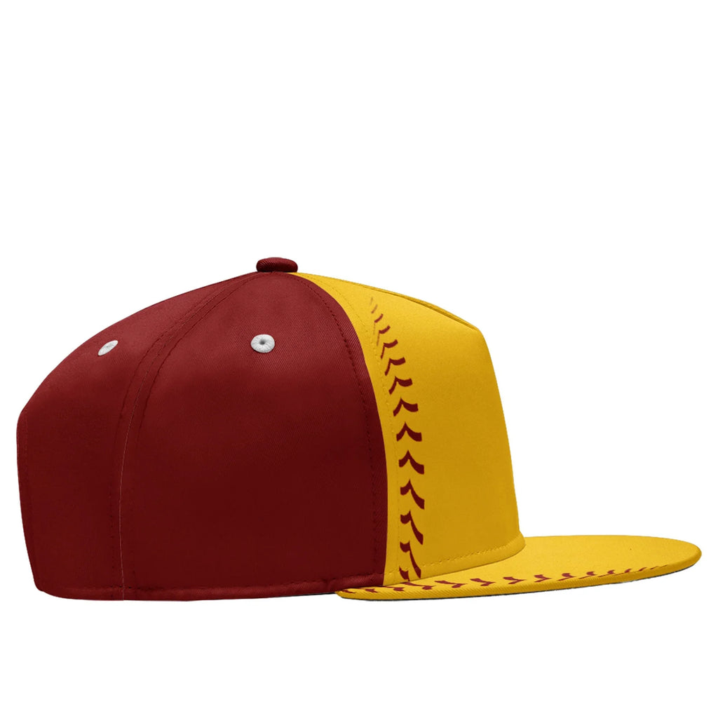 Custom Sport Design Hat Stitched Adjustable Snapback Personalized Baseball Cap PR067B-bd0b00d9-aa - Coolcustomize