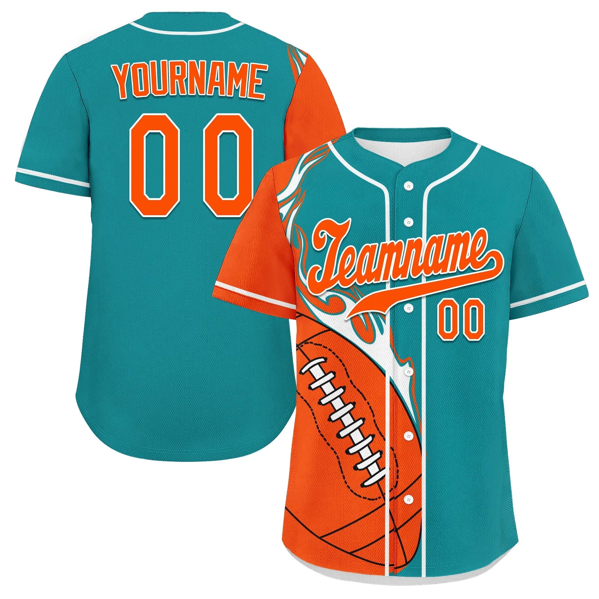 Custom Cyan Orange Jersey and TN Shoes Combo Offer Personalized ZH-D0200101-21 - Coolcustomize