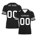 Custom Black Classic Style Personalized Authentic Football Jersey FBJ02-bd0a70bc - Coolcustomize