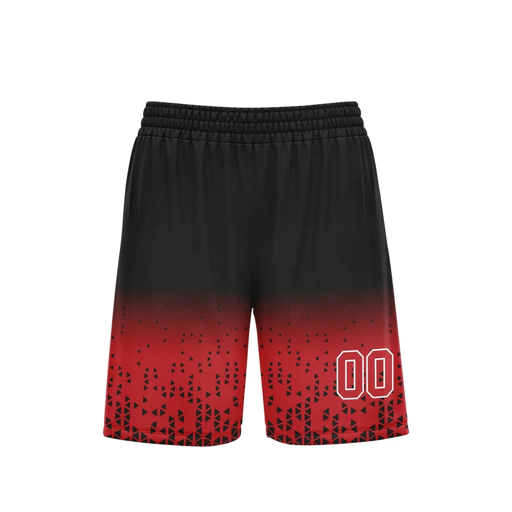 Custom Black Red Fade Fashion Sports Uniform Basketball Jersey BBJ01-D020102-4 - Coolcustomize
