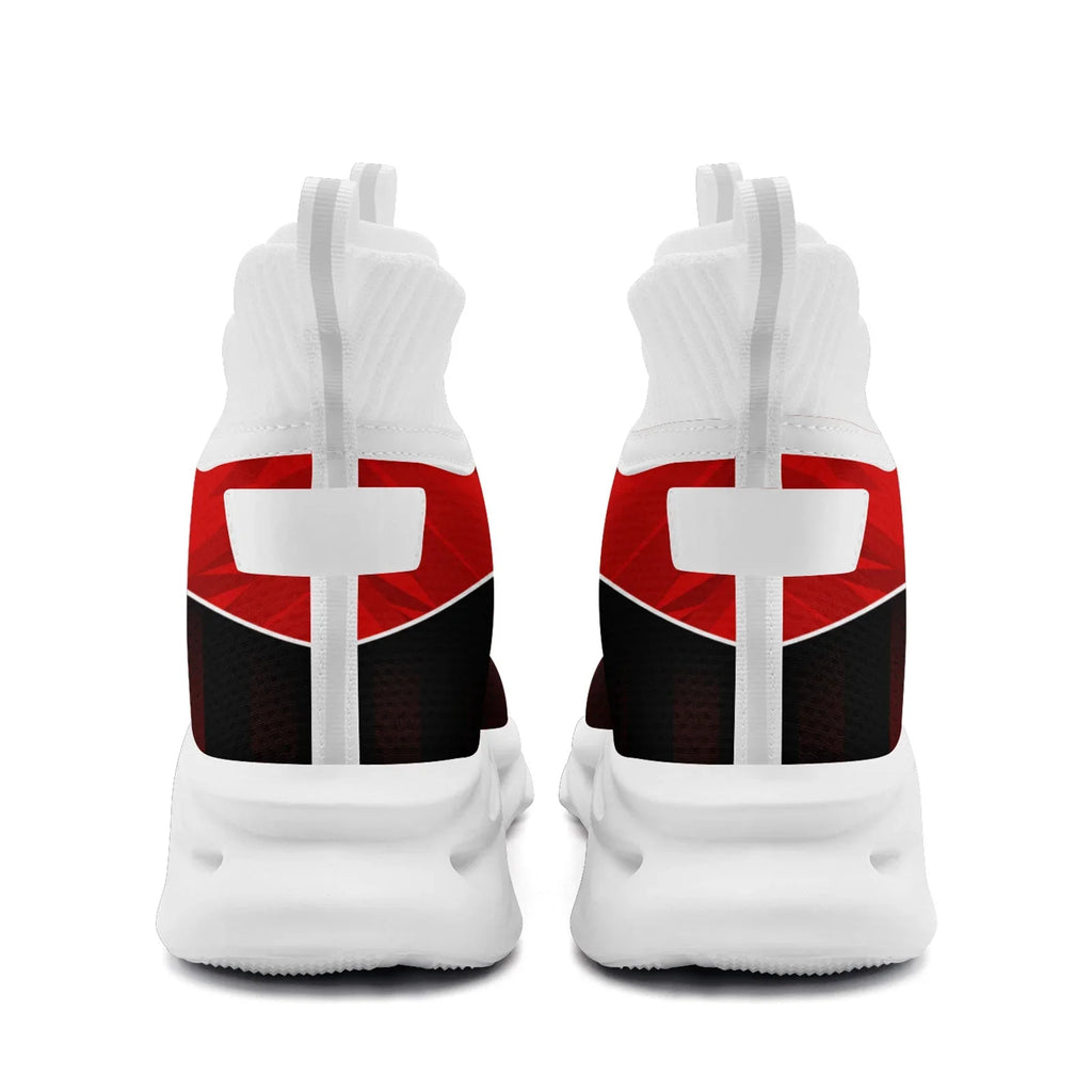 Custom Black Red Maxsoul Shoes Personalized Sneaker FN029A-D020158-2 - Coolcustomize