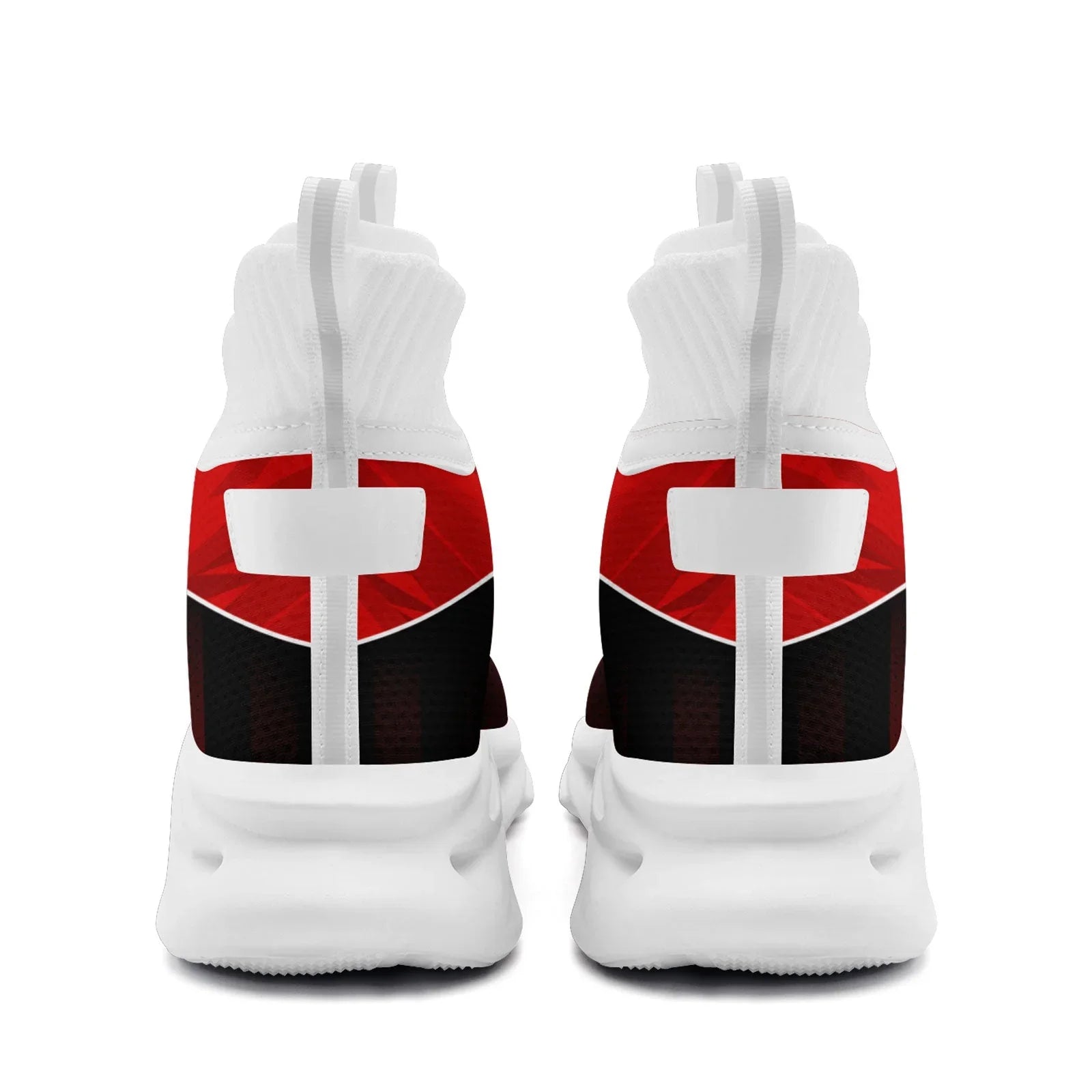 Custom Black Red Maxsoul Shoes Personalized Sneaker FN029A-D020158-2 - Coolcustomize