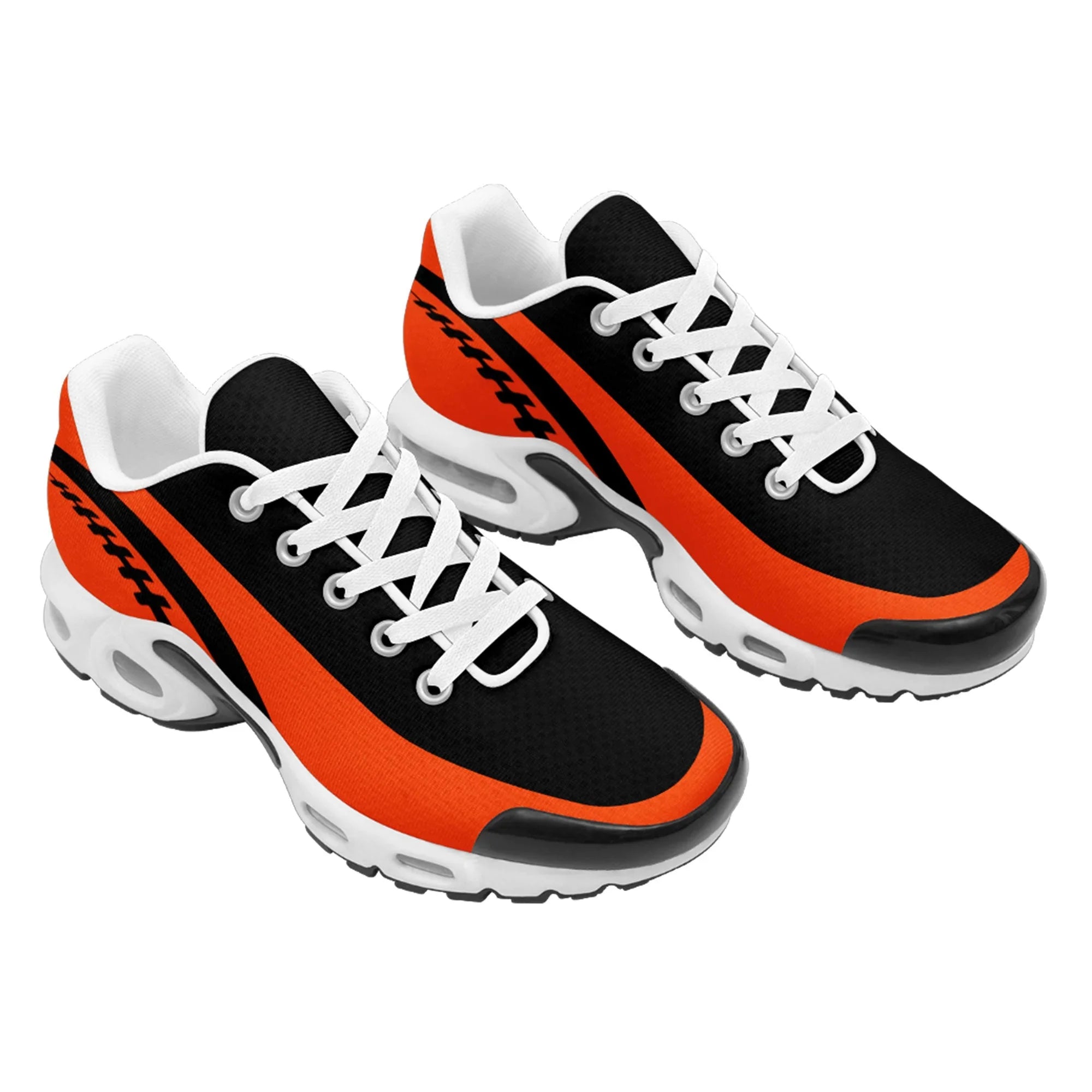 Custom Black Orange TN Shoes Personalized Sneakers TN-D020077-8 - Coolcustomize