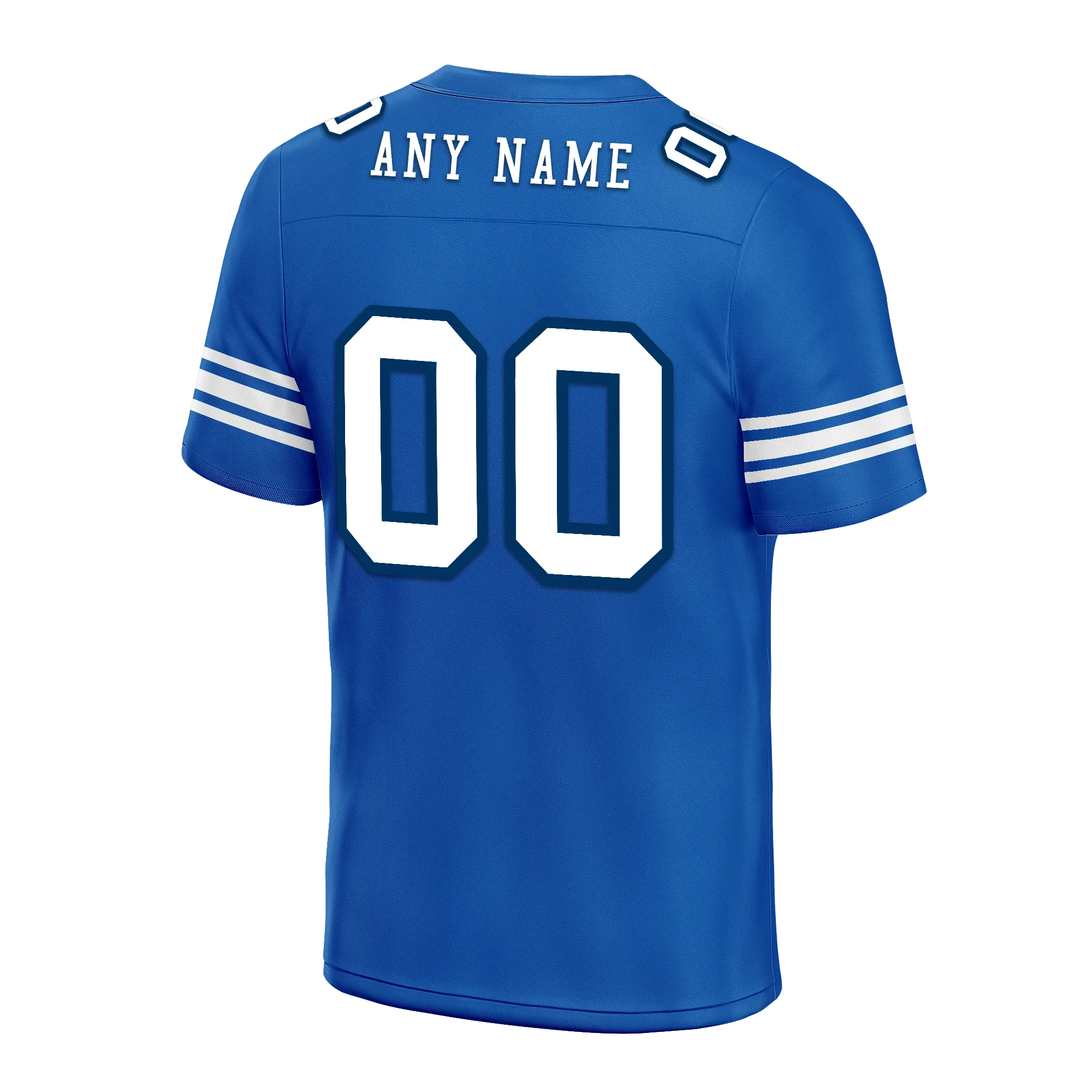 Custom Blue Classic Style Personalized Authentic Football Jersey FBJ02-bd0a700f - Coolcustomize