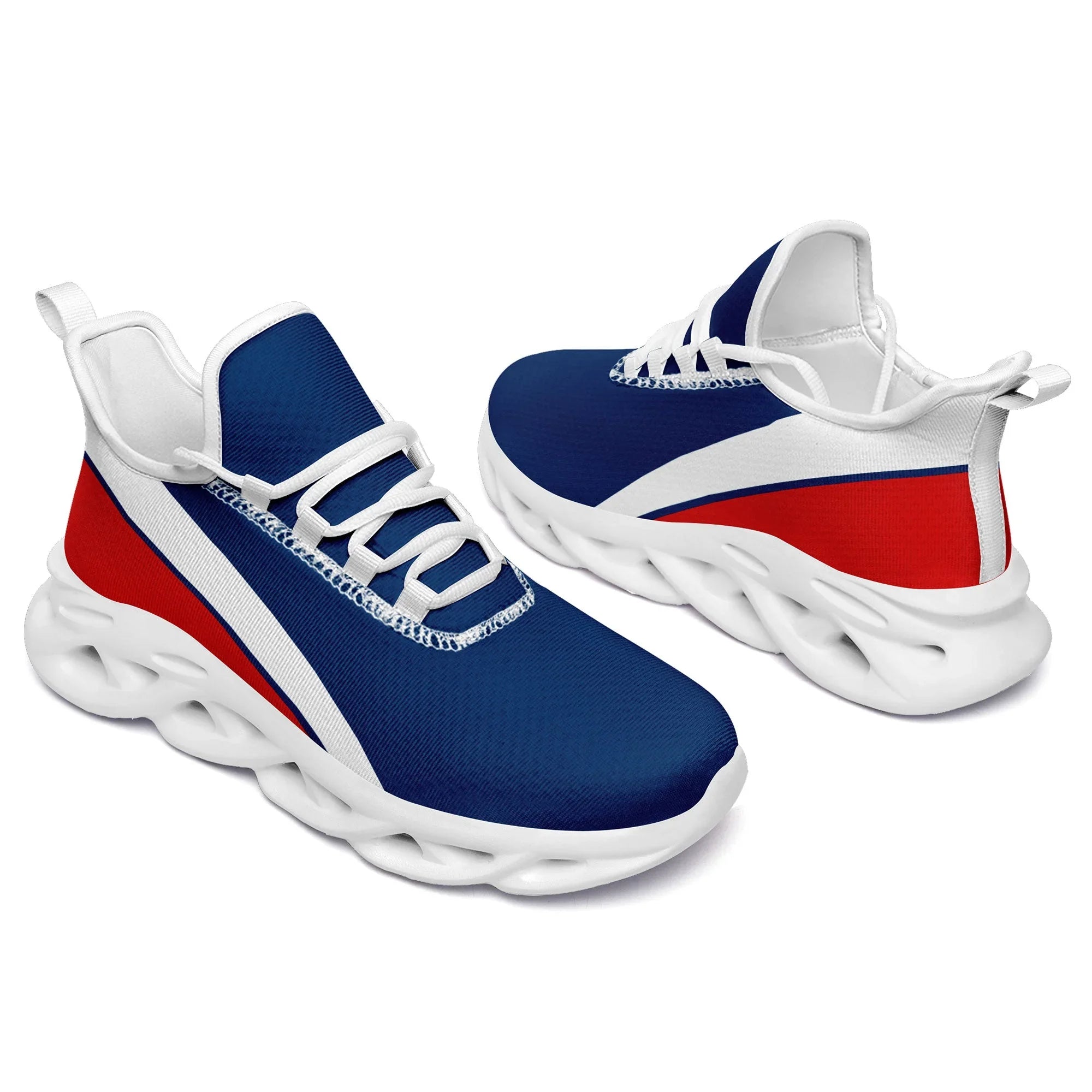 Custom Blue Red Jersey MaxSoul Shoes and Hat Combo Offer Personalized ZH-bd0b007e-f - Coolcustomize