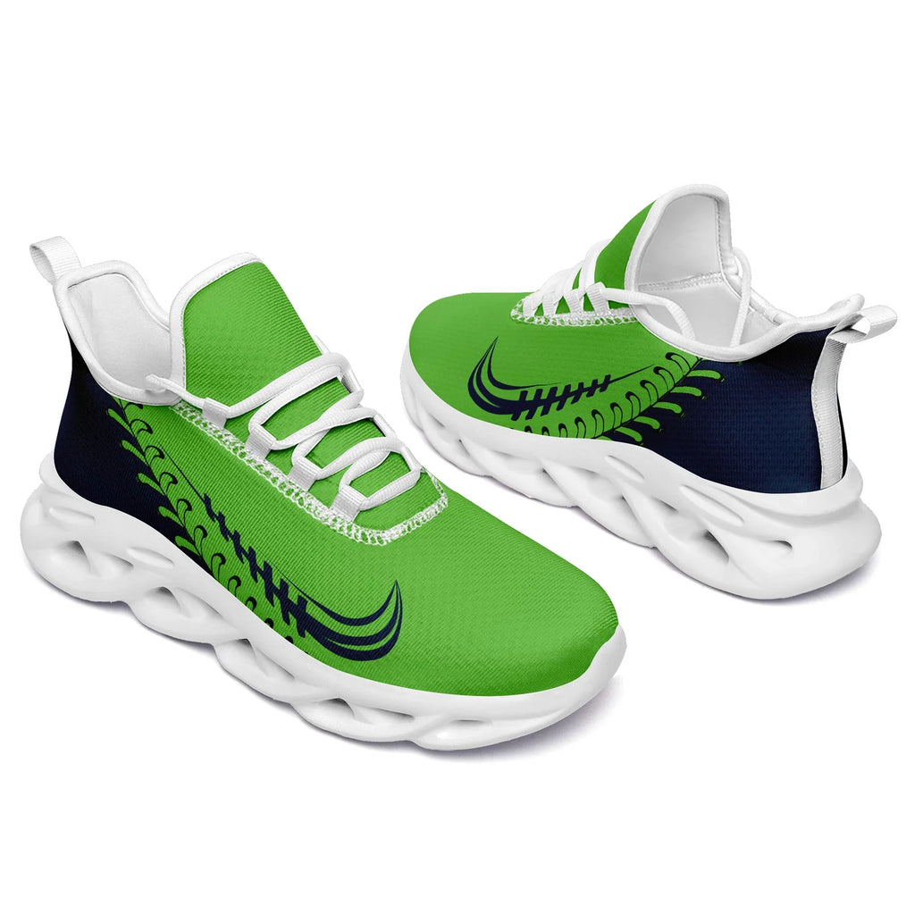 Custom Green Jersey MaxSoul Shoes and Hat Combo Offer Personalized ZH-bd0b00e0-ae - Coolcustomize