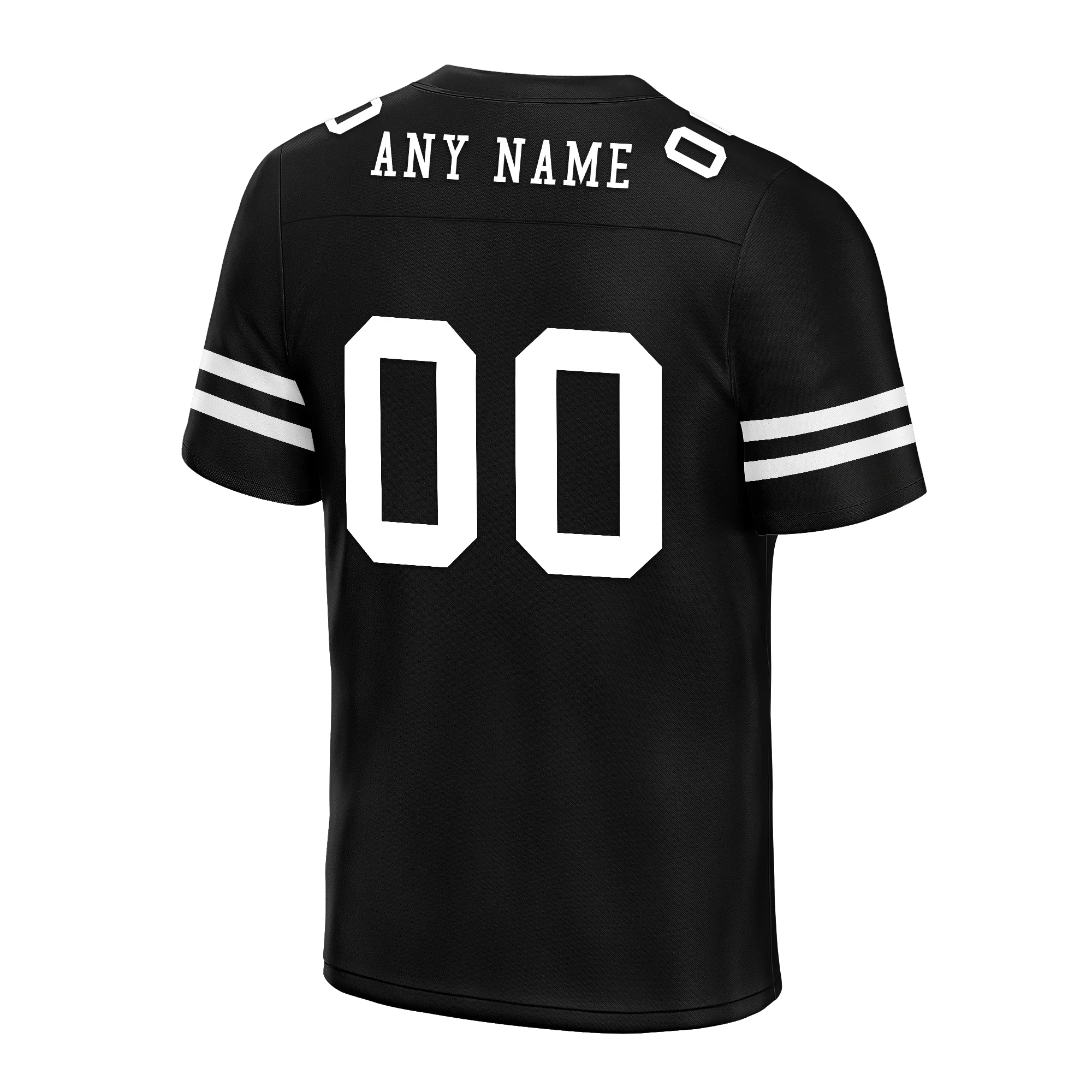Custom Black Classic Style Personalized Authentic Football Jersey FBJ02-bd0a70bc - Coolcustomize
