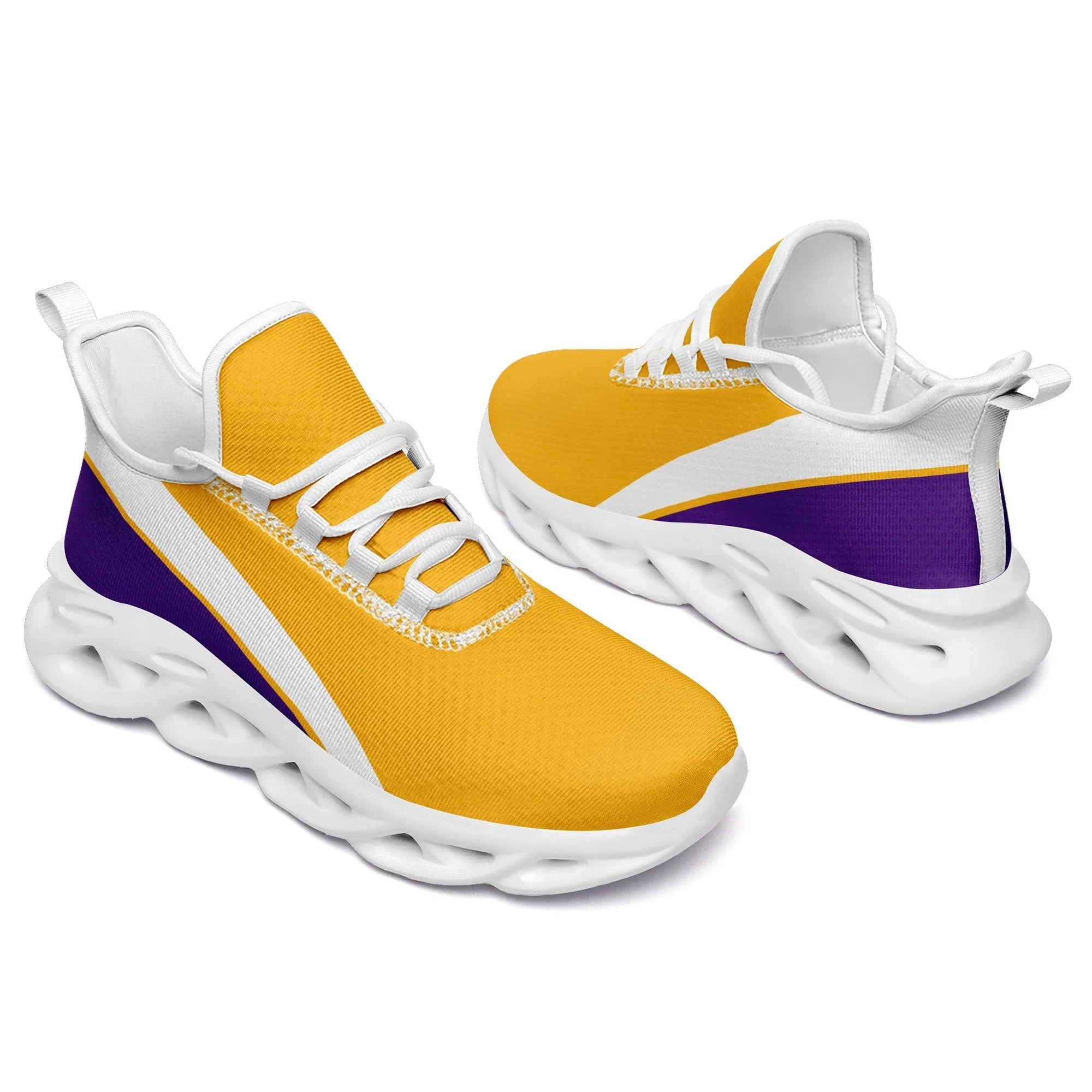 Custom Yellow Purple Jersey MaxSoul Shoes and Hat Combo Offer Personalized ZH-bd0b007e-7 - Coolcustomize