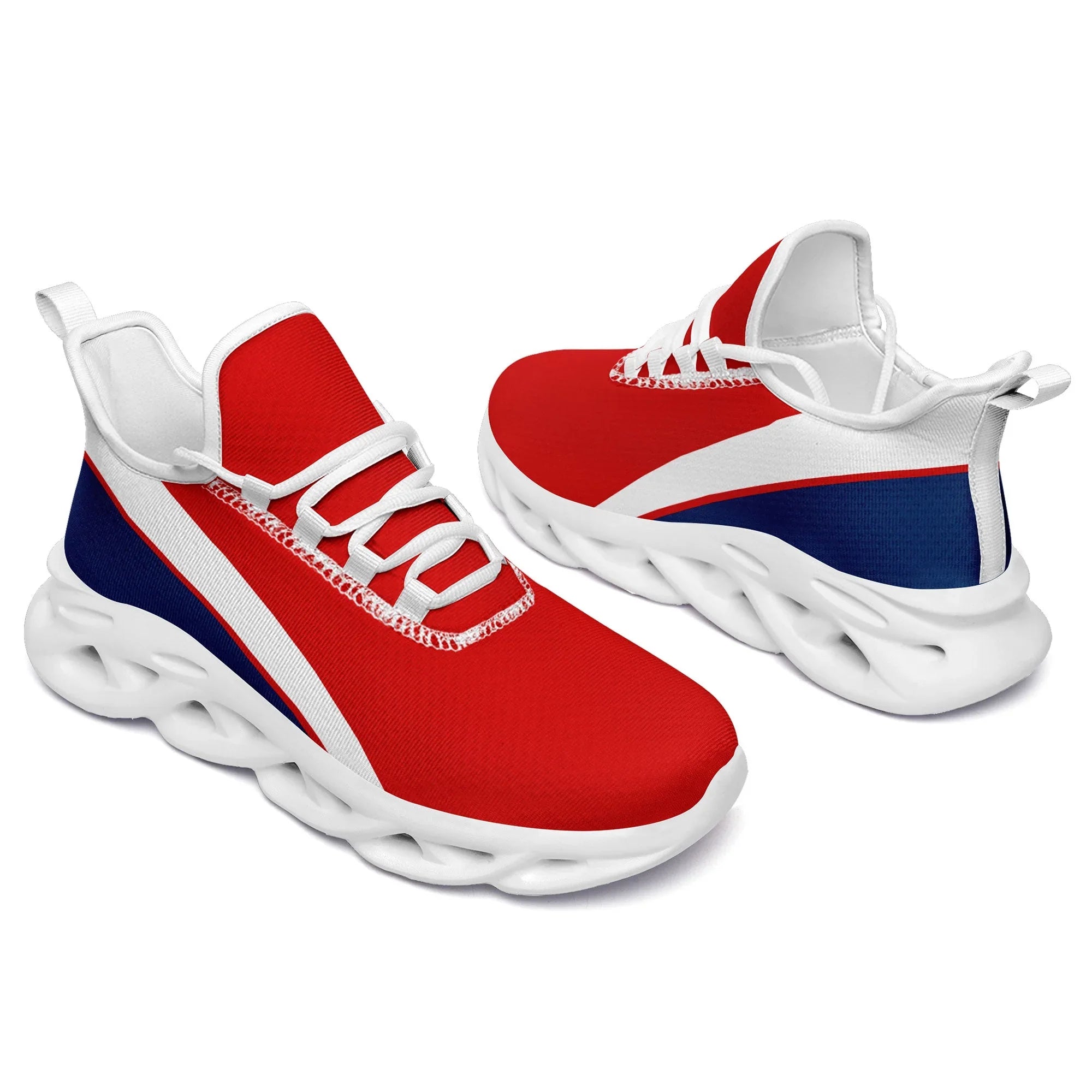 Custom Red Blue Jersey MaxSoul Shoes and Hat Combo Offer Personalized ZH-bd0b007e-e - Coolcustomize