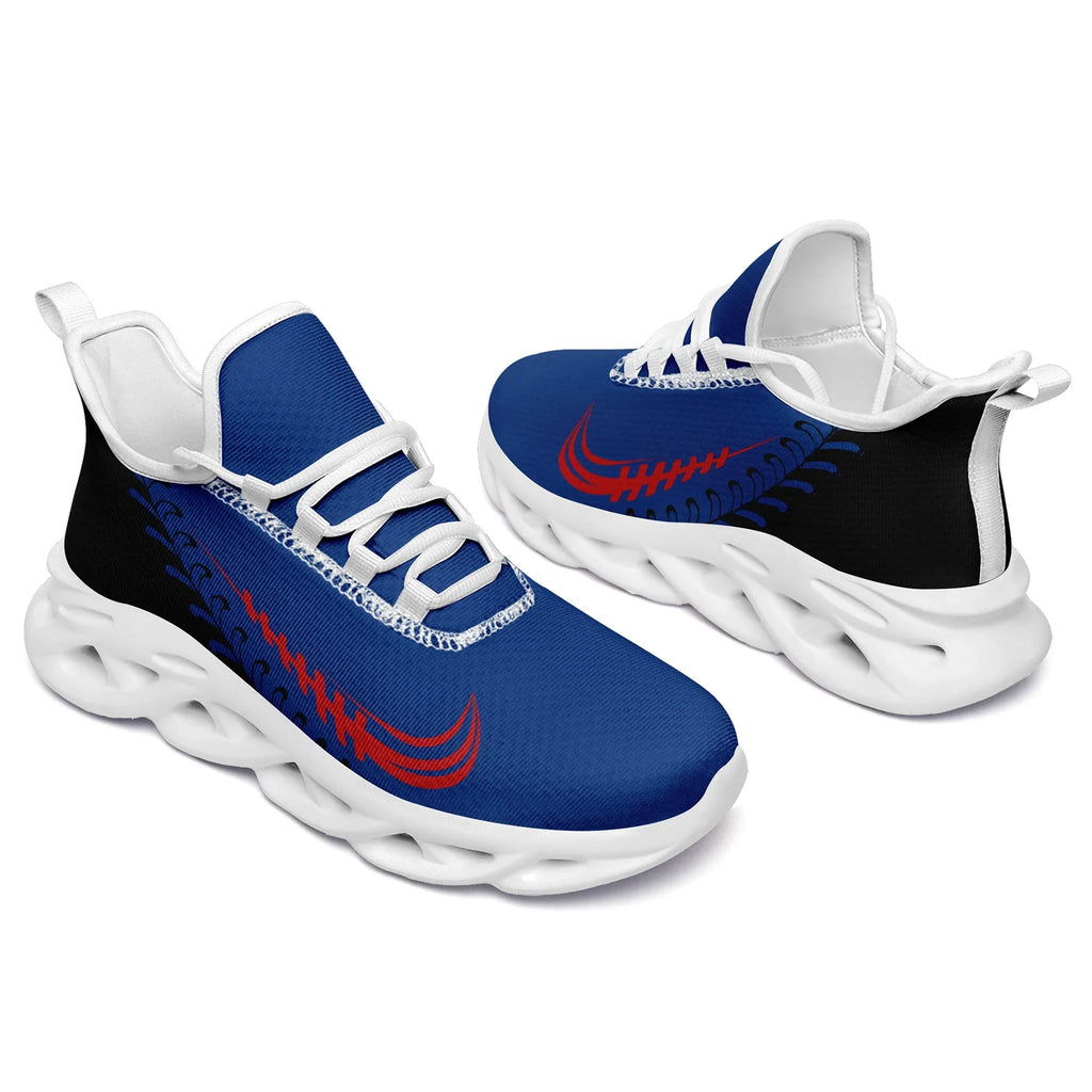 Custom Blue Jersey MaxSoul Shoes and Hat Combo Offer Personalized ZH-bd0b00e0-a0 - Coolcustomize