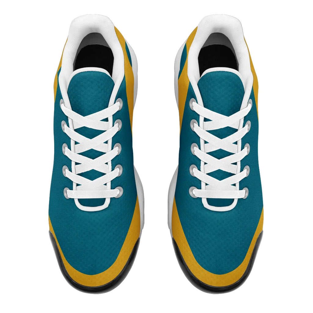 Custom Cyan Yellow TN Shoes Personalized Sneakers TN-D020077-16 - Coolcustomize