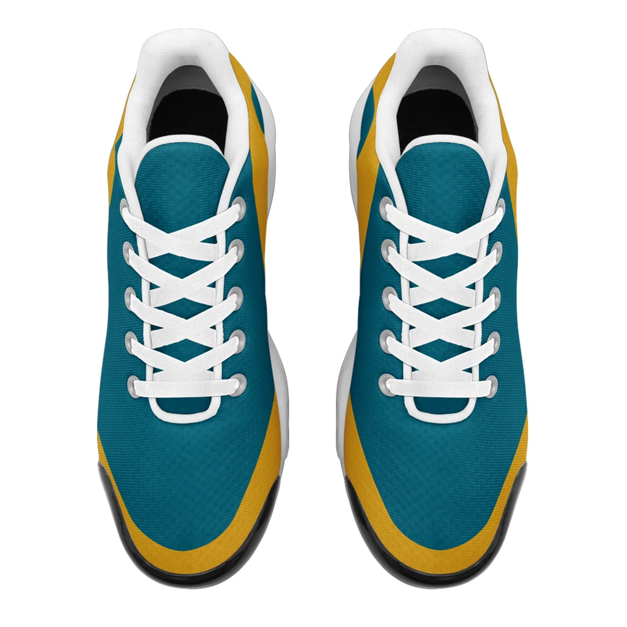 Custom Cyan Yellow TN Shoes Personalized Sneakers TN-D020077-16 - Coolcustomize