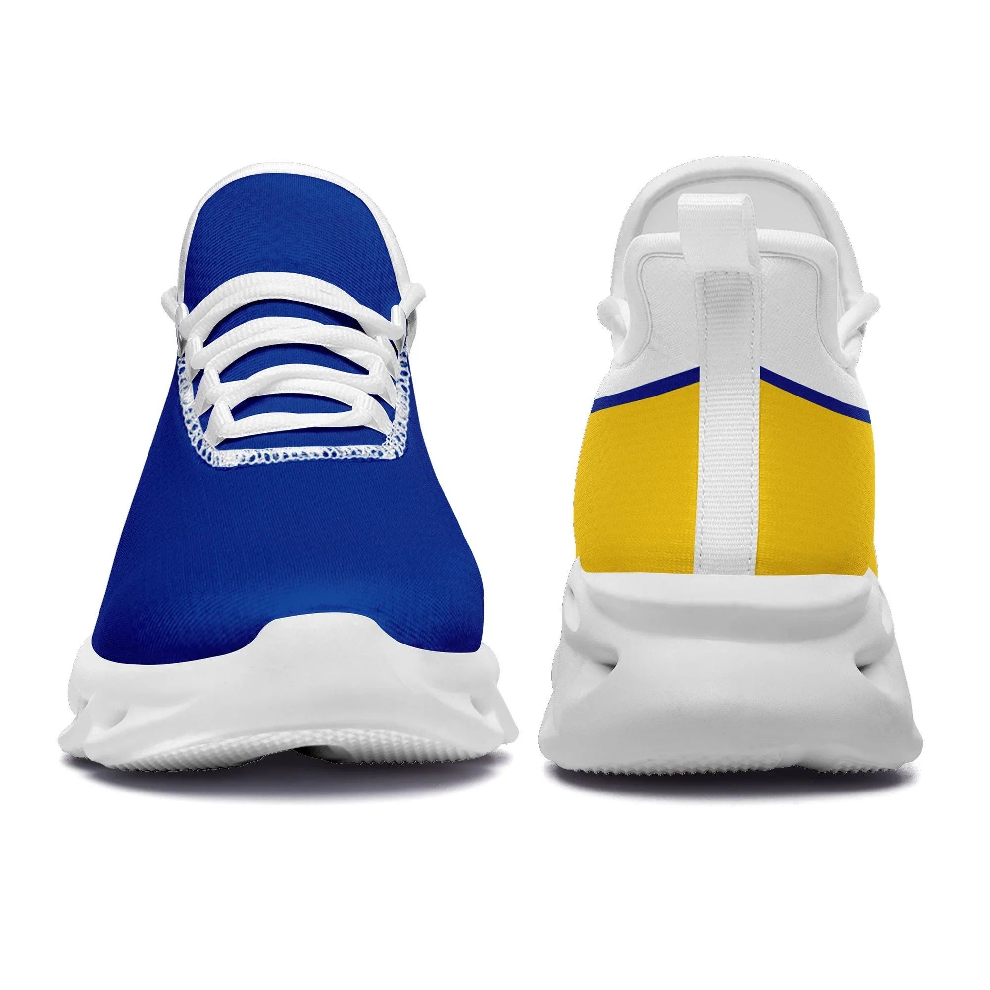 Custom Blue Yellow Jersey MaxSoul Shoes and Hat Combo Offer Personalized ZH-bd0b007e-a0 - Coolcustomize