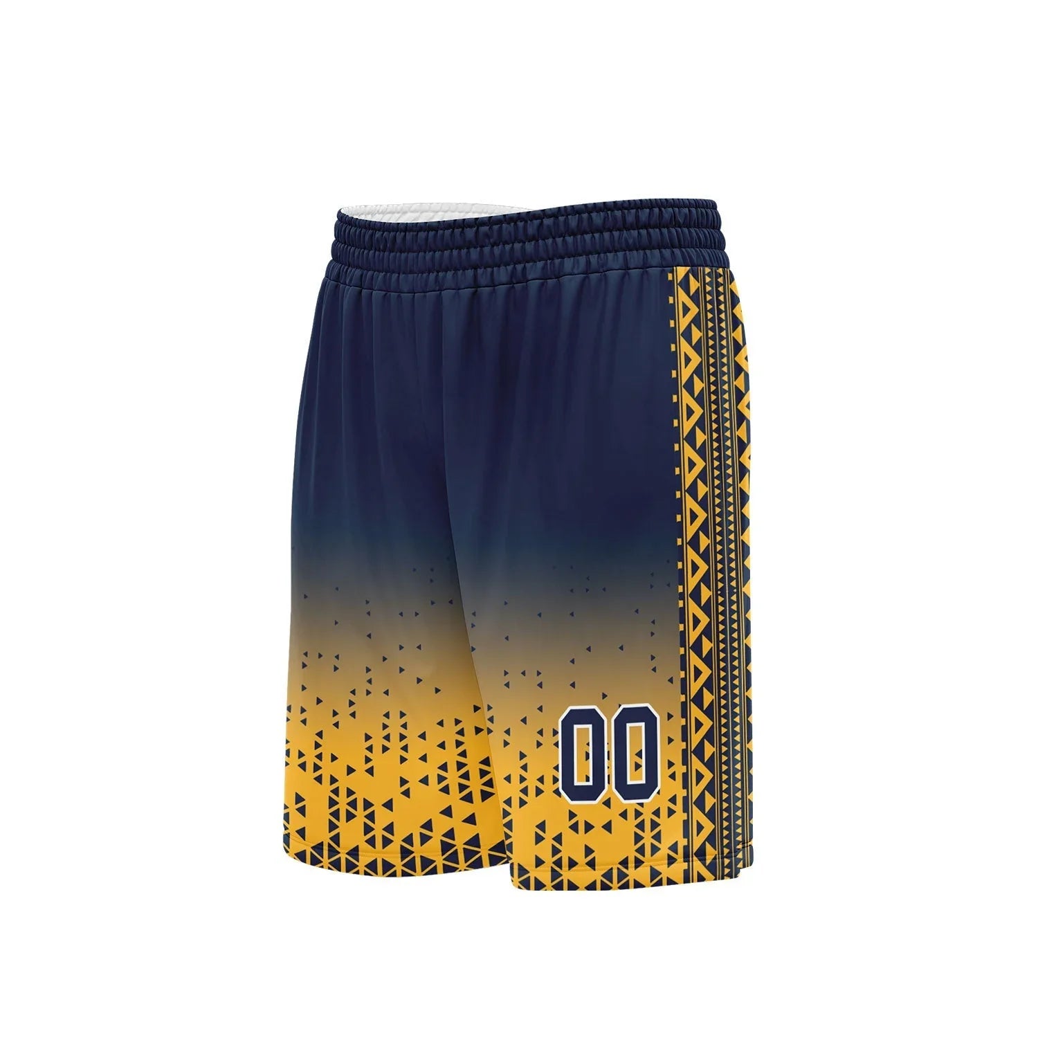 Custom Blue Yellow Fade Fashion Sports Uniform Basketball Jersey BBJ01-D020102-6 - Coolcustomize