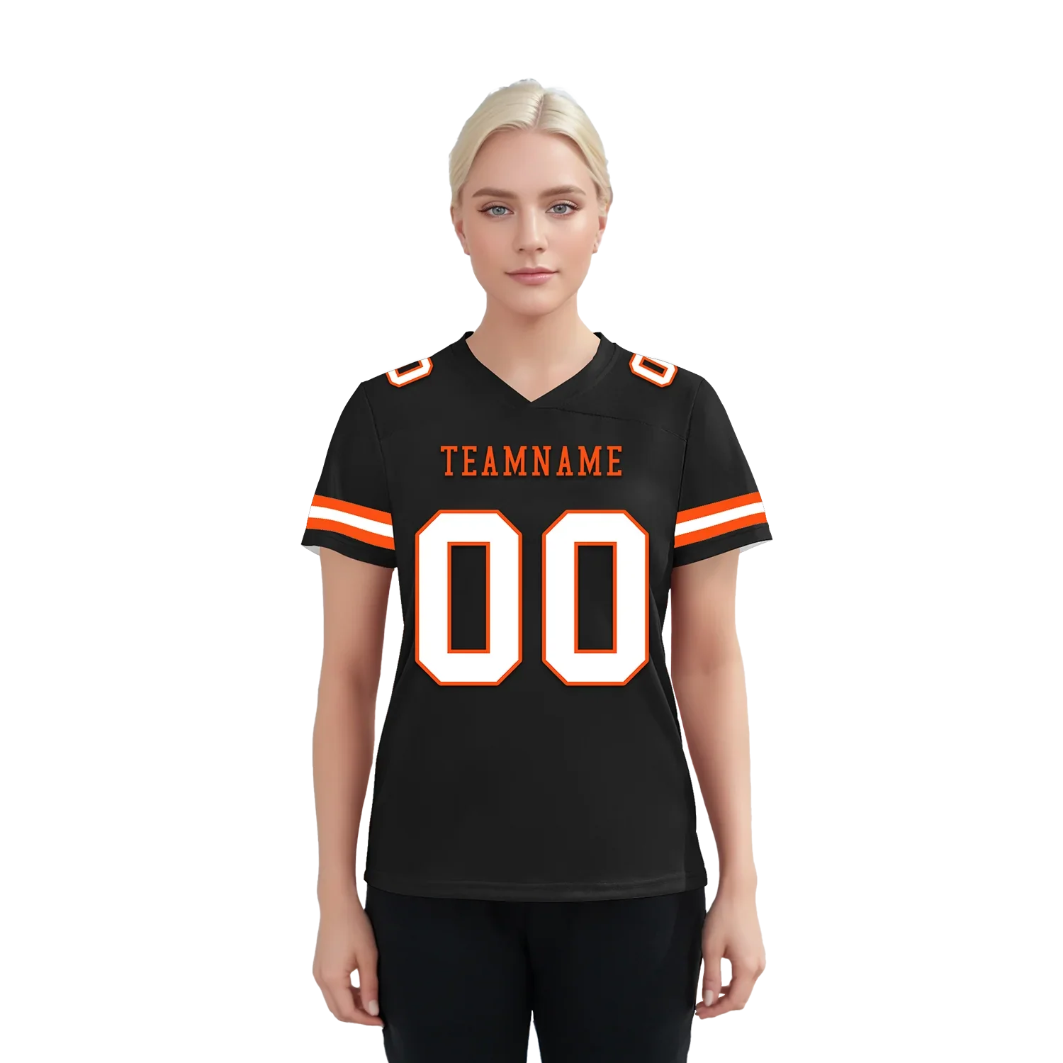 Custom Black Classic Style Personalized Authentic Football Jersey FBJ02-bd0a70c0 - Coolcustomize