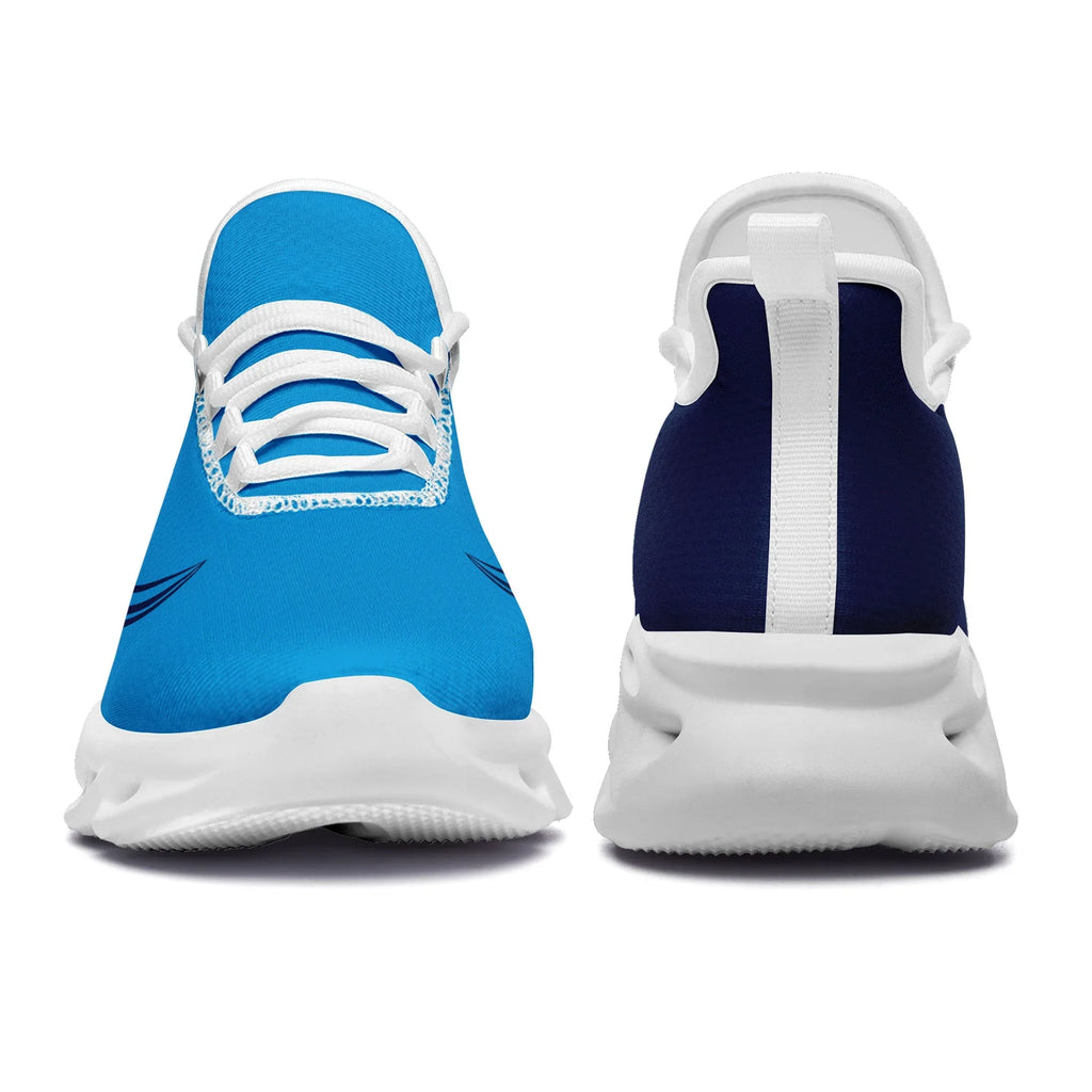 Custom Blue Jersey MaxSoul Shoes and Hat Combo Offer Personalized ZH-bd0b00e0-cc - Coolcustomize