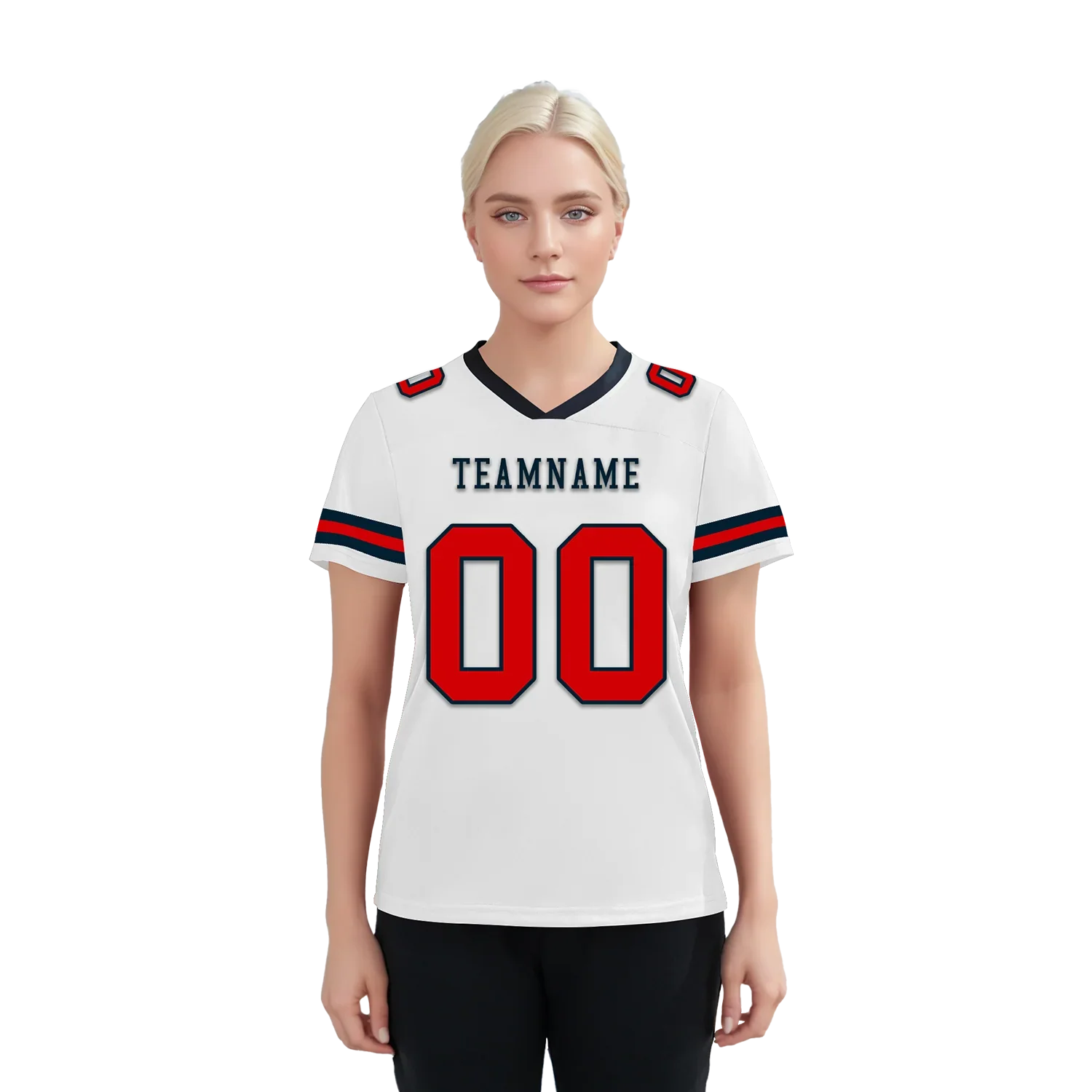Custom White Classic Style Personalized Authentic Football Jersey FBJ02-bd0a70b7 - Coolcustomize