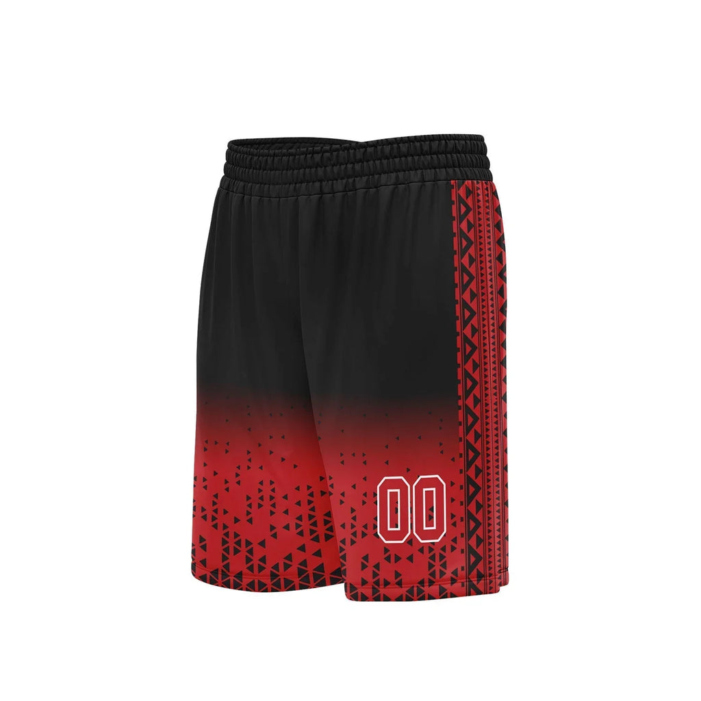 Custom Black Red Fade Fashion Sports Uniform Basketball Jersey BBJ01-D020102-4 - Coolcustomize