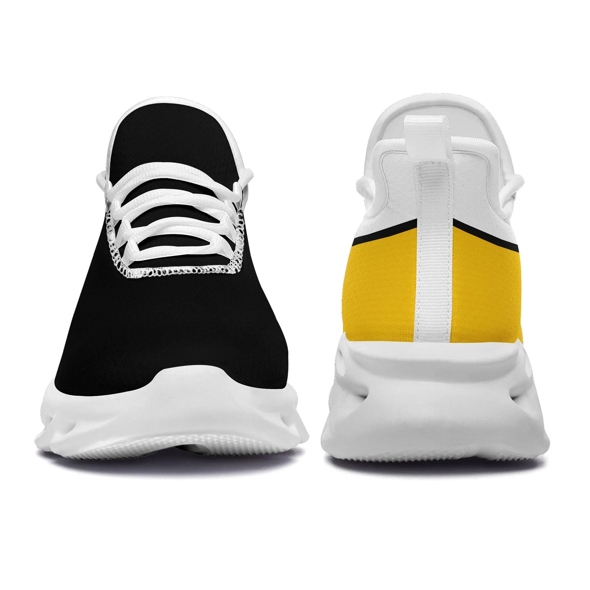 Custom Black Yellow Jersey MaxSoul Shoes and Hat Combo Offer Personalized ZH-bd0b007e-b - Coolcustomize