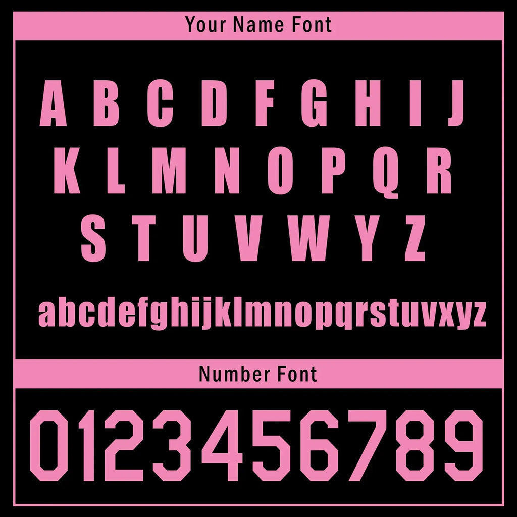 Custom Black Pink Soccer Sets Jersey Personalized SCJ101-D020131-5 - Coolcustomize