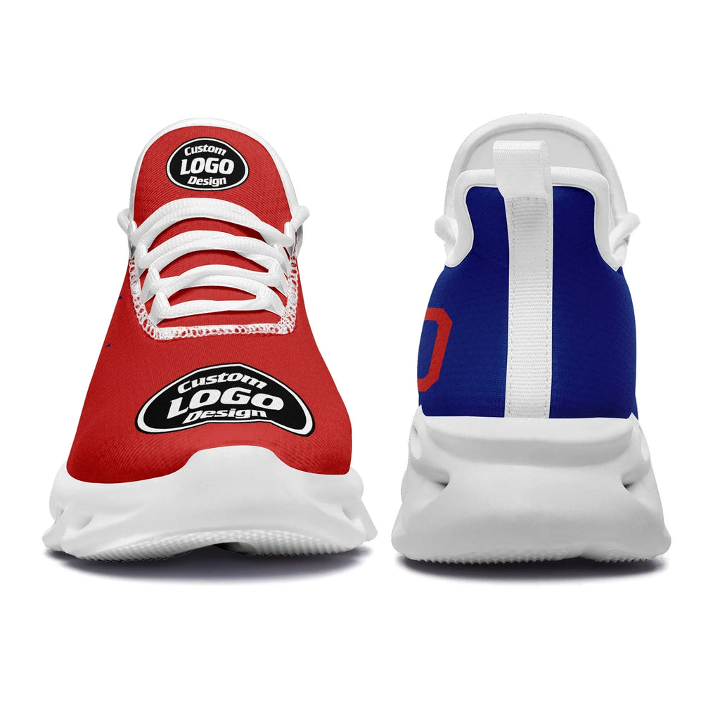 Custom Blue Red Jersey MaxSoul Shoes and Hat Combo Offer Personalized ZH-D0b008f-b - Coolcustomize