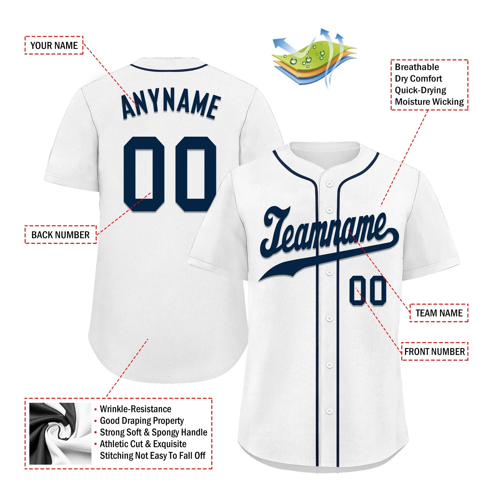 Custom White Classic Style Black Personalized Authentic Baseball Jersey BSBJ01-bd0faad - Coolcustomize