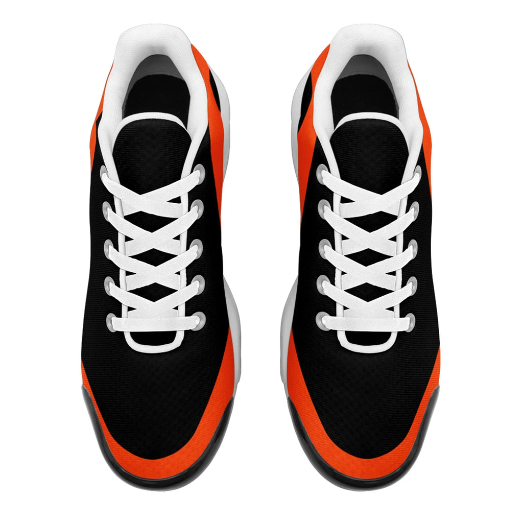 Custom Black Orange TN Shoes Personalized Sneakers TN-D020077-8 - Coolcustomize