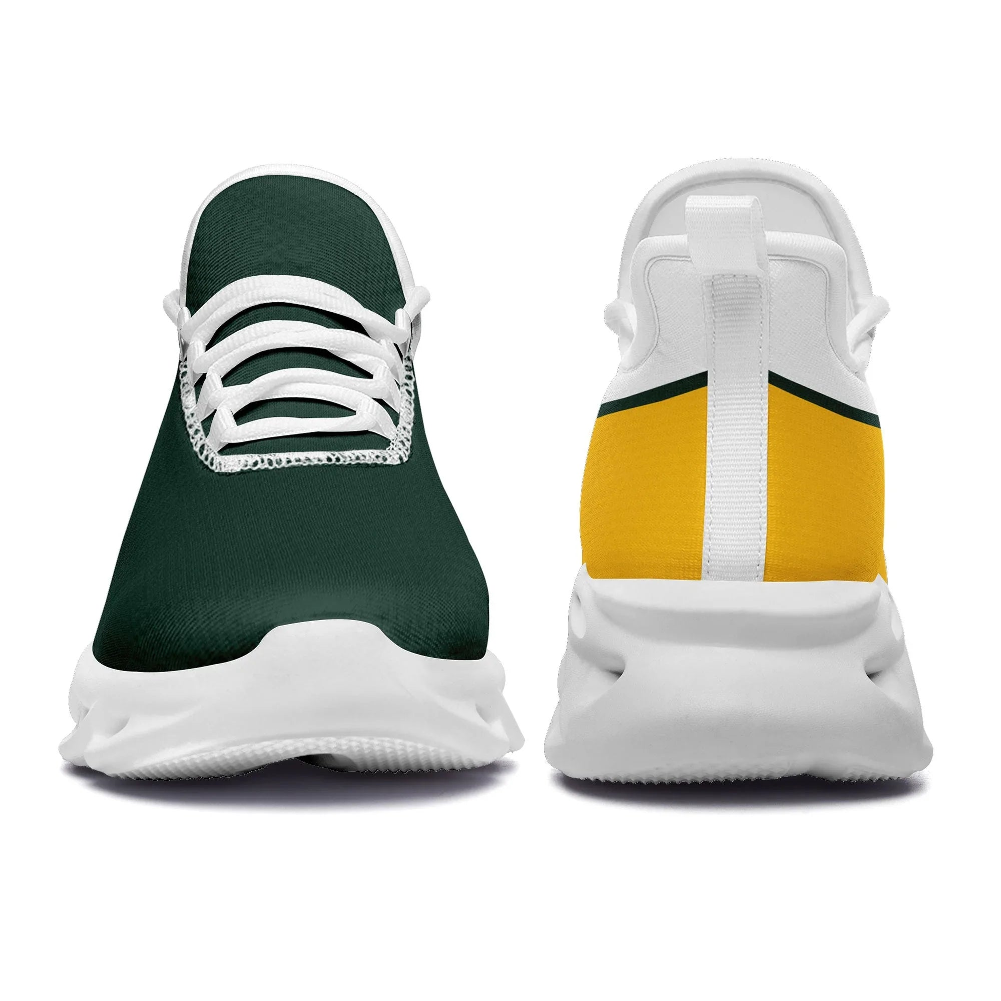 Custom Green Yellow Jersey MaxSoul Shoes and Hat Combo Offer Personalized ZH-bd0b007e-ab - Coolcustomize