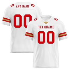 Custom White Classic Style Personalized Authentic Football Jersey FBJ02-bd0a70ac