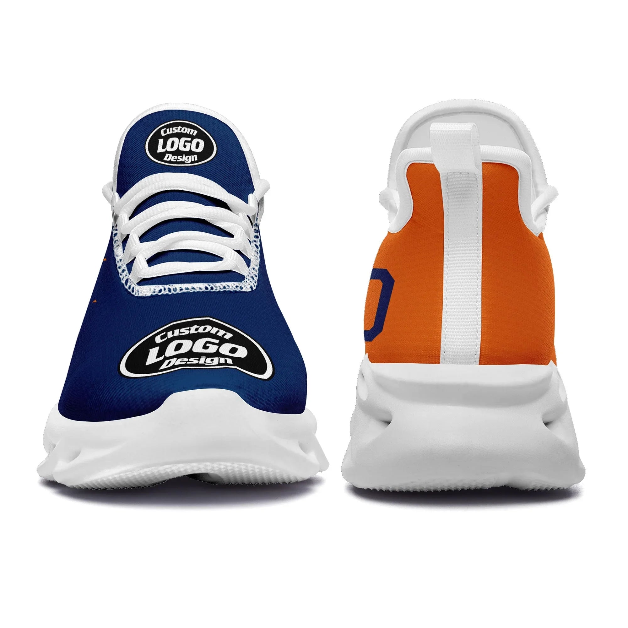 Custom Blue Orange Jersey MaxSoul Shoes and Hat Combo Offer Personalized ZH-D0b0090-c - Coolcustomize