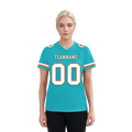 Custom Cyan Classic Style Personalized Authentic Football Jersey FBJ02-bd0a70ba - Coolcustomize