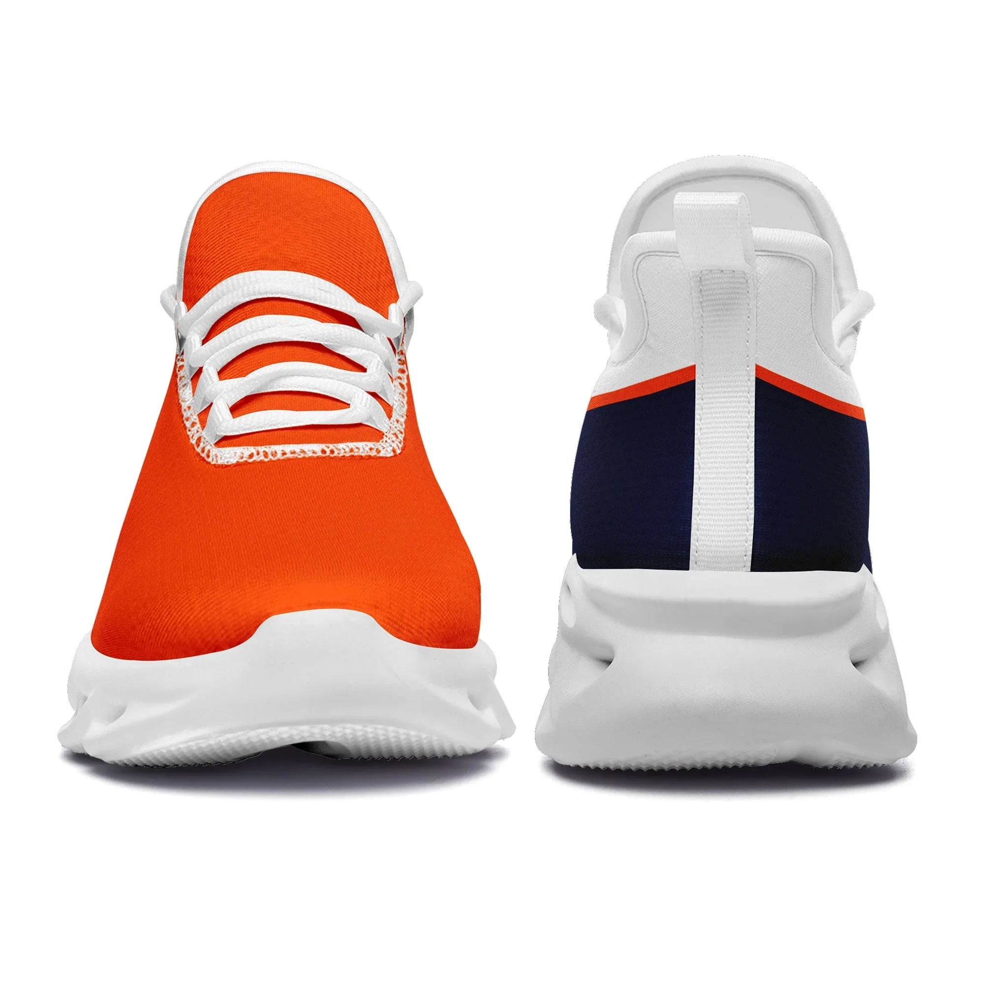 Custom Orange Blue Jersey MaxSoul Shoes and Hat Combo Offer Personalized ZH-bd0b007e-ae - Coolcustomize