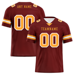 Custom Brown Classic Style Personalized Authentic Football Jersey FBJ02-bd0a70af