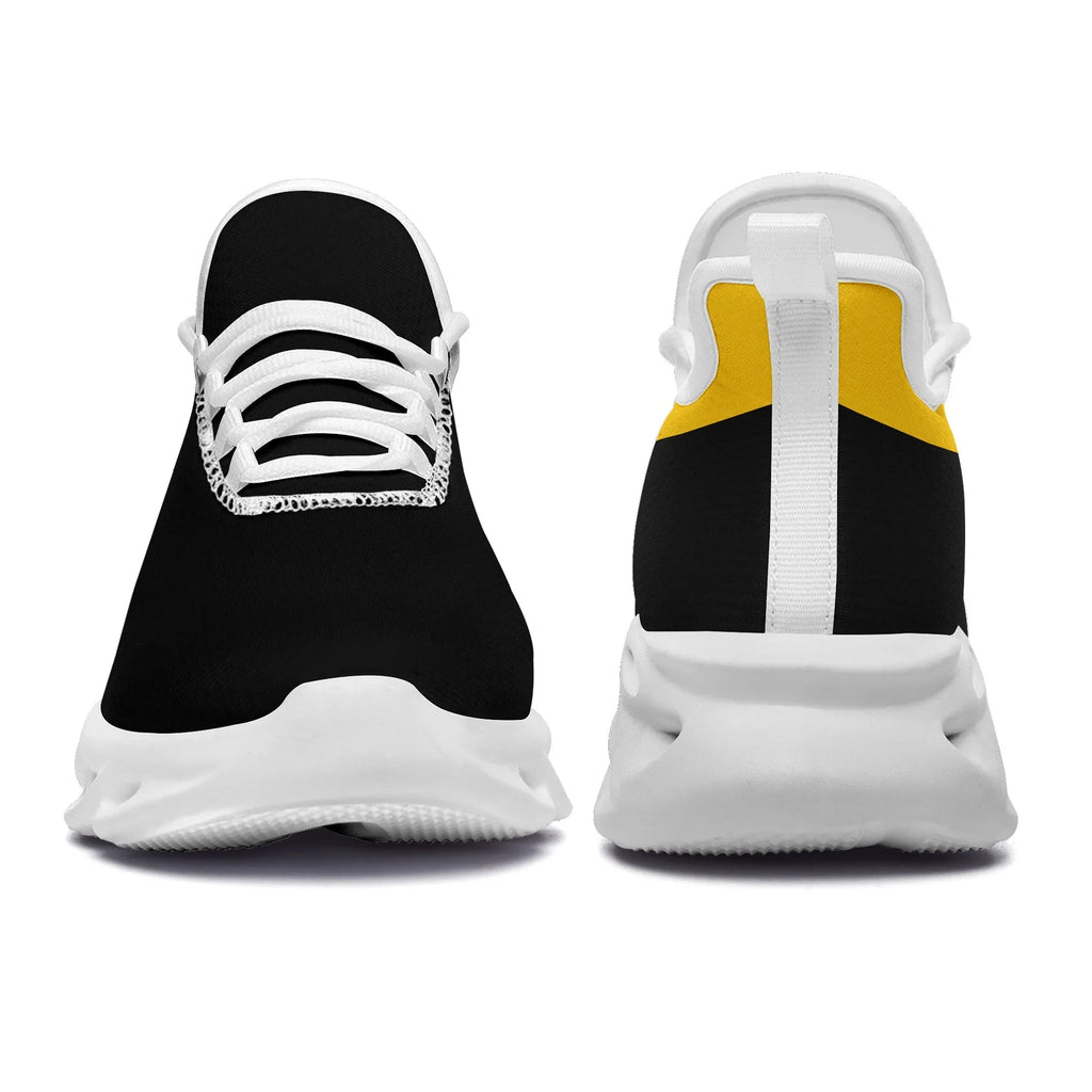 Custom Yellow Black Jersey MaxSoul Shoes and Hat Combo Offer Personalized ZH-bd0b007e-c - Coolcustomize
