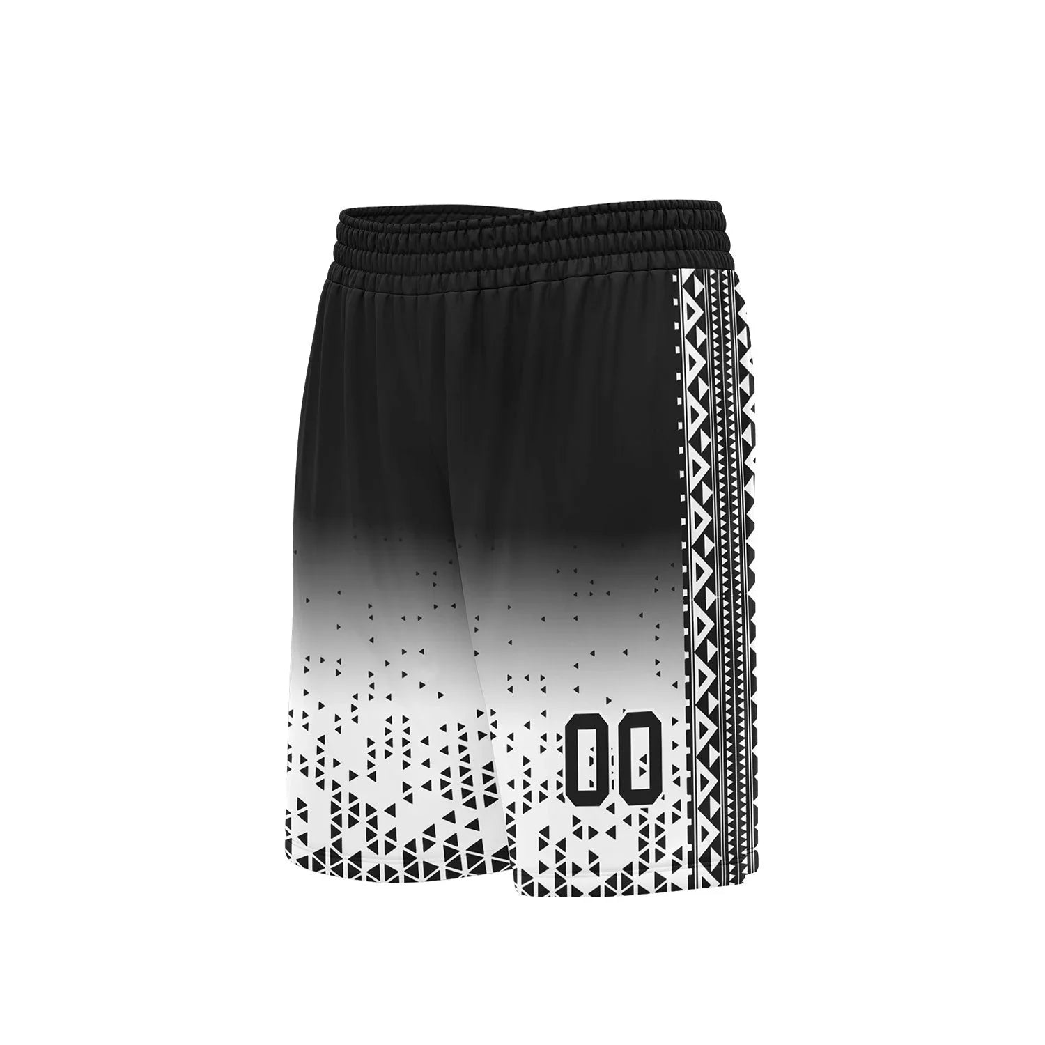 Custom Black White Fade Fashion Sports Uniform Basketball Jersey BBJ01-D020102-2 - Coolcustomize