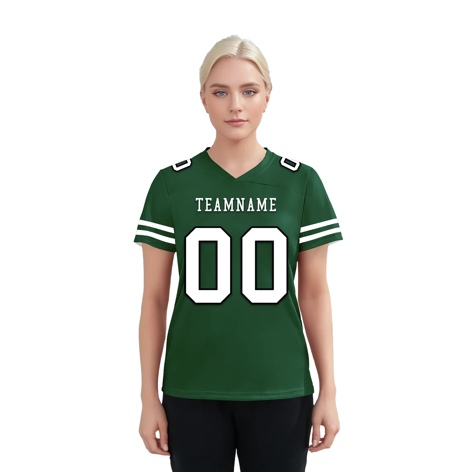 Custom Green Classic Style Personalized Authentic Football Jersey FBJ02-bd0a70a9 - Coolcustomize