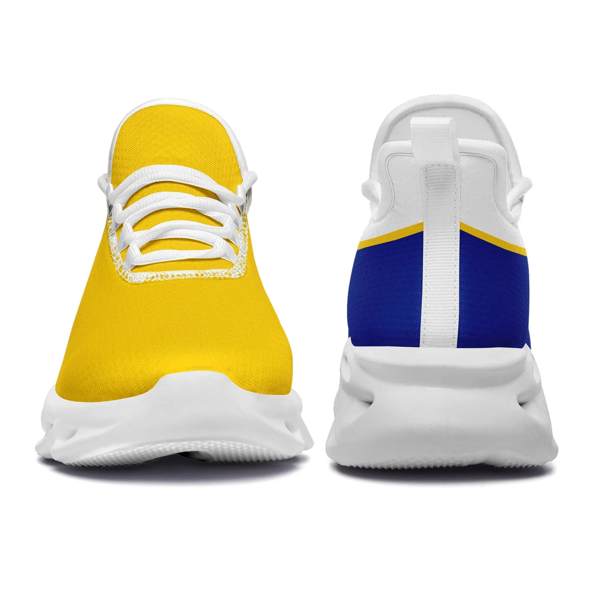 Custom Yellow Blue Jersey MaxSoul Shoes and Hat Combo Offer Personalized ZH-bd0b007e-aa - Coolcustomize