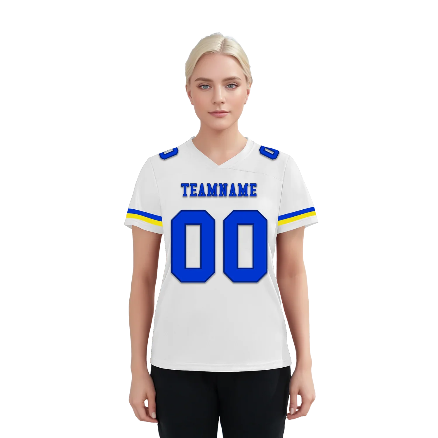 Custom White Classic Style Personalized Authentic Football Jersey FBJ02-bd0a7008 - Coolcustomize