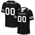 Custom Black Classic Style Personalized Authentic Football Jersey FBJ02-bd0a70bc - Coolcustomize