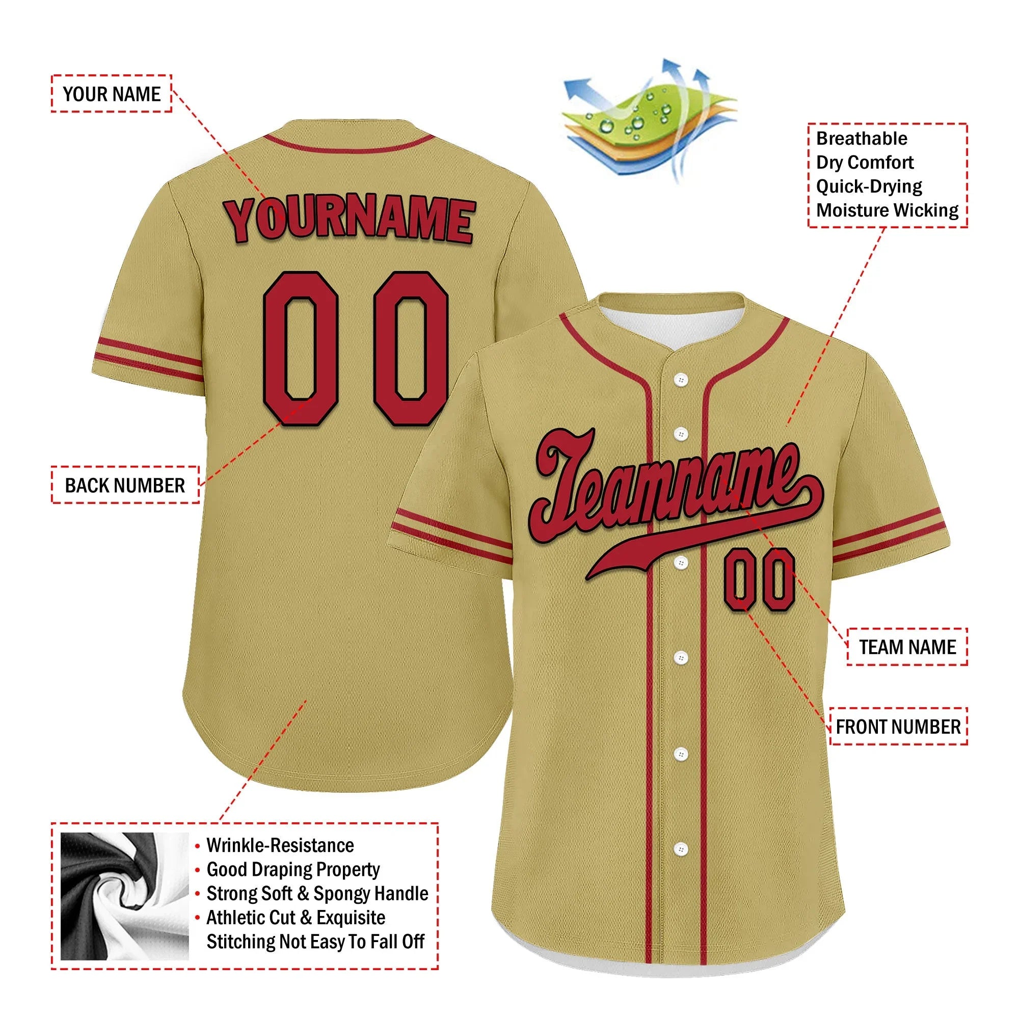 Custom Jersey and Hat Personalized Combo ZH-bd0b00ec-7 - Coolcustomize