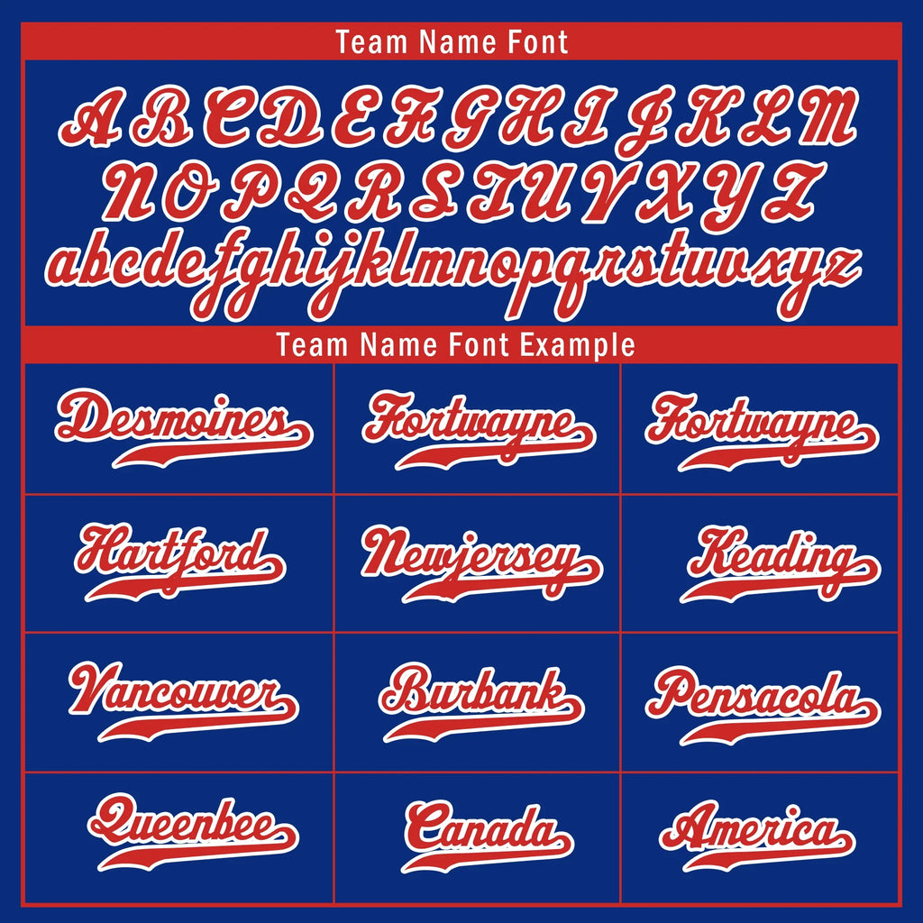 Custom Blue Classic Style Red Personalized Authentic Baseball Jersey BSBJ01-bd0fadd - Coolcustomize