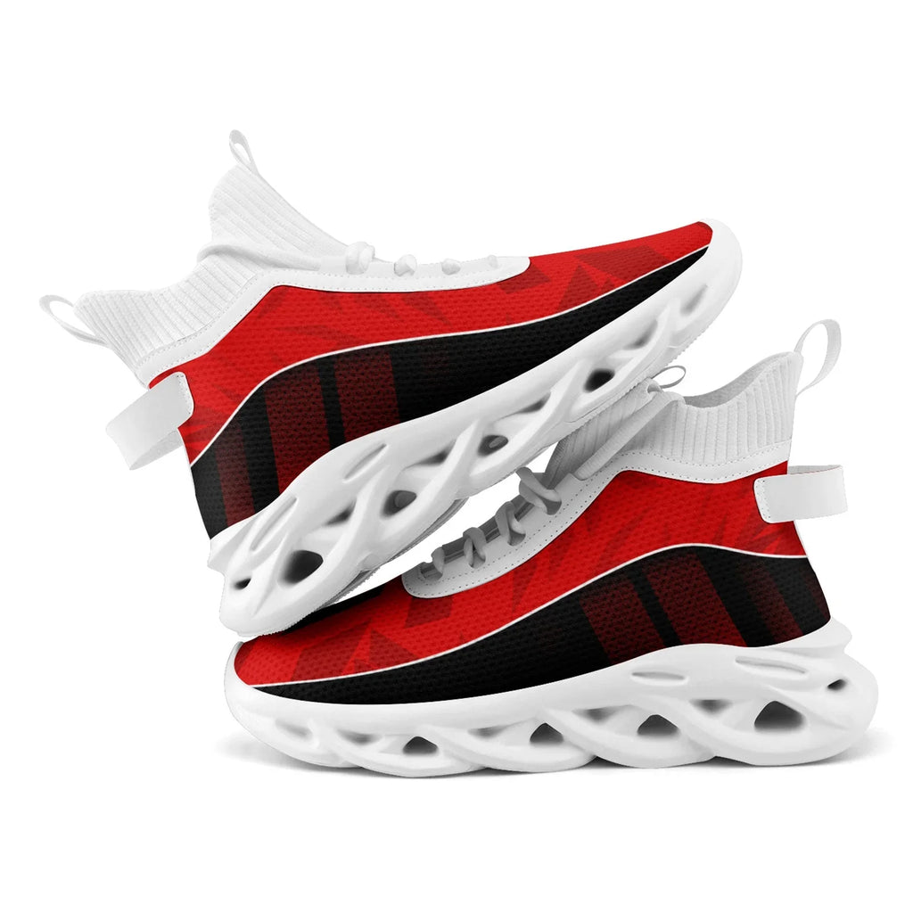 Custom Black Red Maxsoul Shoes Personalized Sneaker FN029A-D020158-2 - Coolcustomize