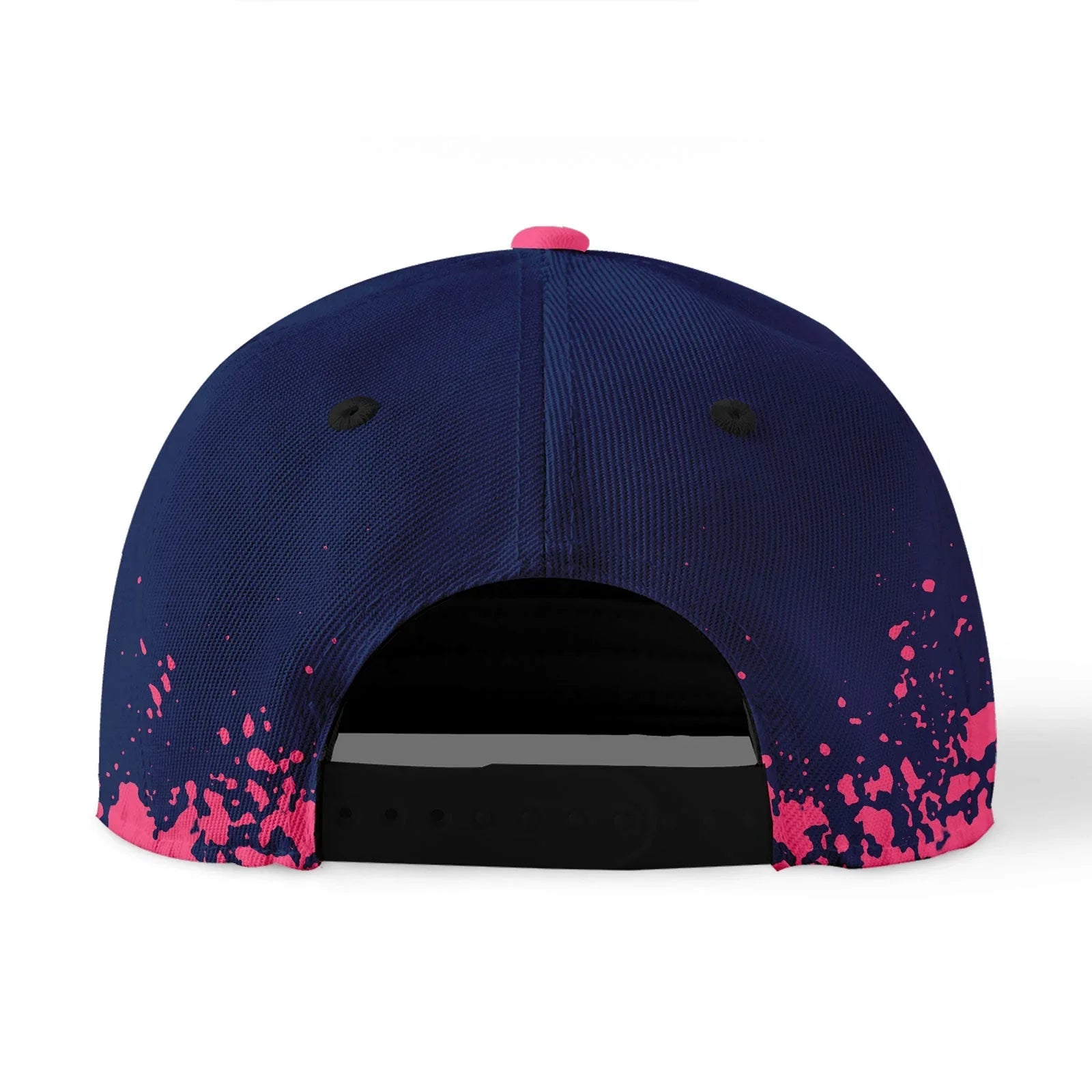 Custom Blue Pink Hat Sport Design Cap Stitched Adjustable Personalized YW061-D020231-1 - Coolcustomize
