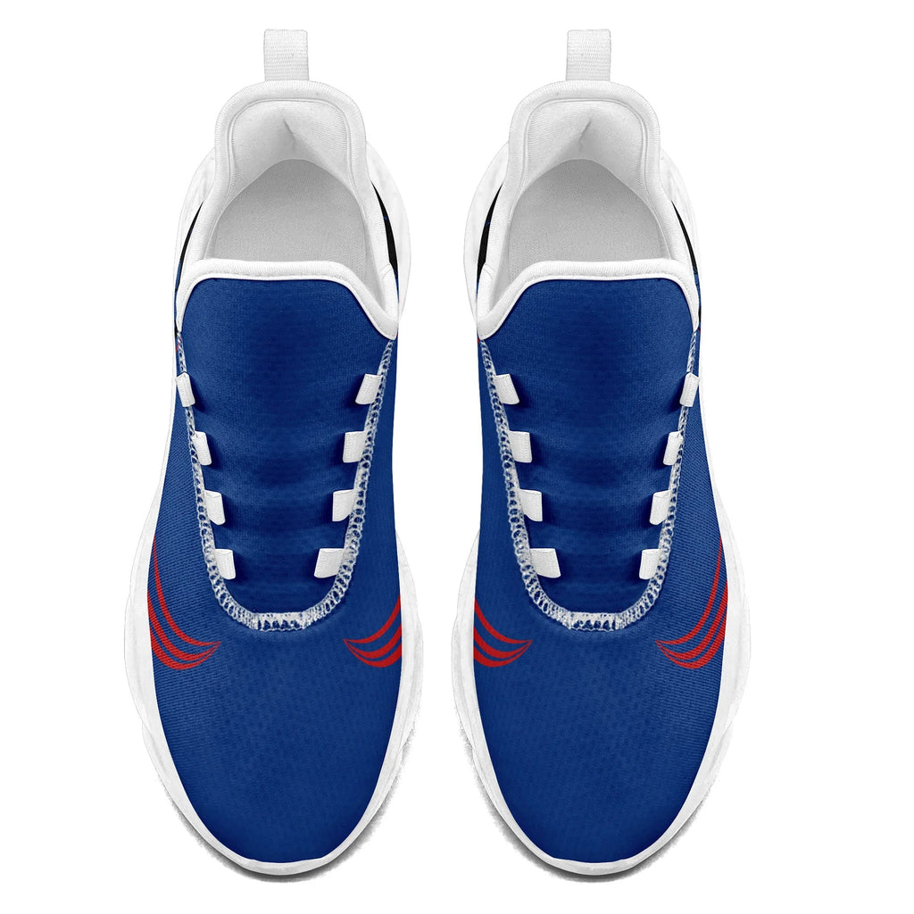 Custom Blue Jersey MaxSoul Shoes and Hat Combo Offer Personalized ZH-bd0b00e0-a0 - Coolcustomize